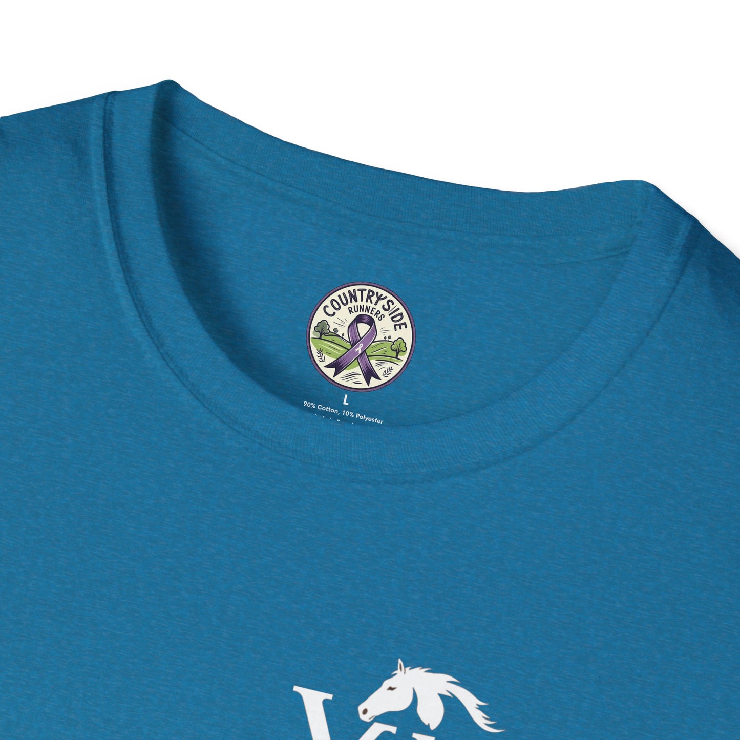 Vigue Equine LLC Merch for Countryside Runners- soft style t-shirt