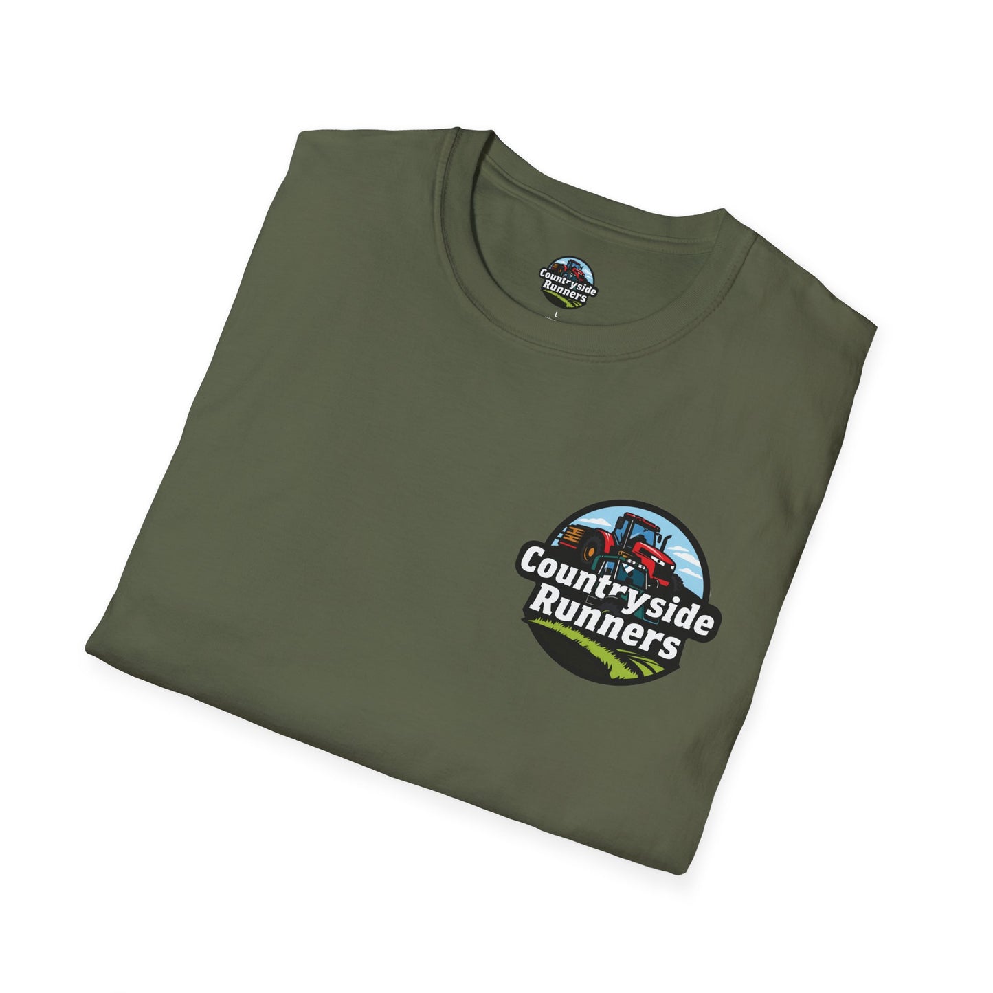 Countryside Runners Unisex Softstyle T-Shirt | Farm Life Tee, Running Gear, Outdoor Apparel, Gift for Runners, Vintage Style Shirt