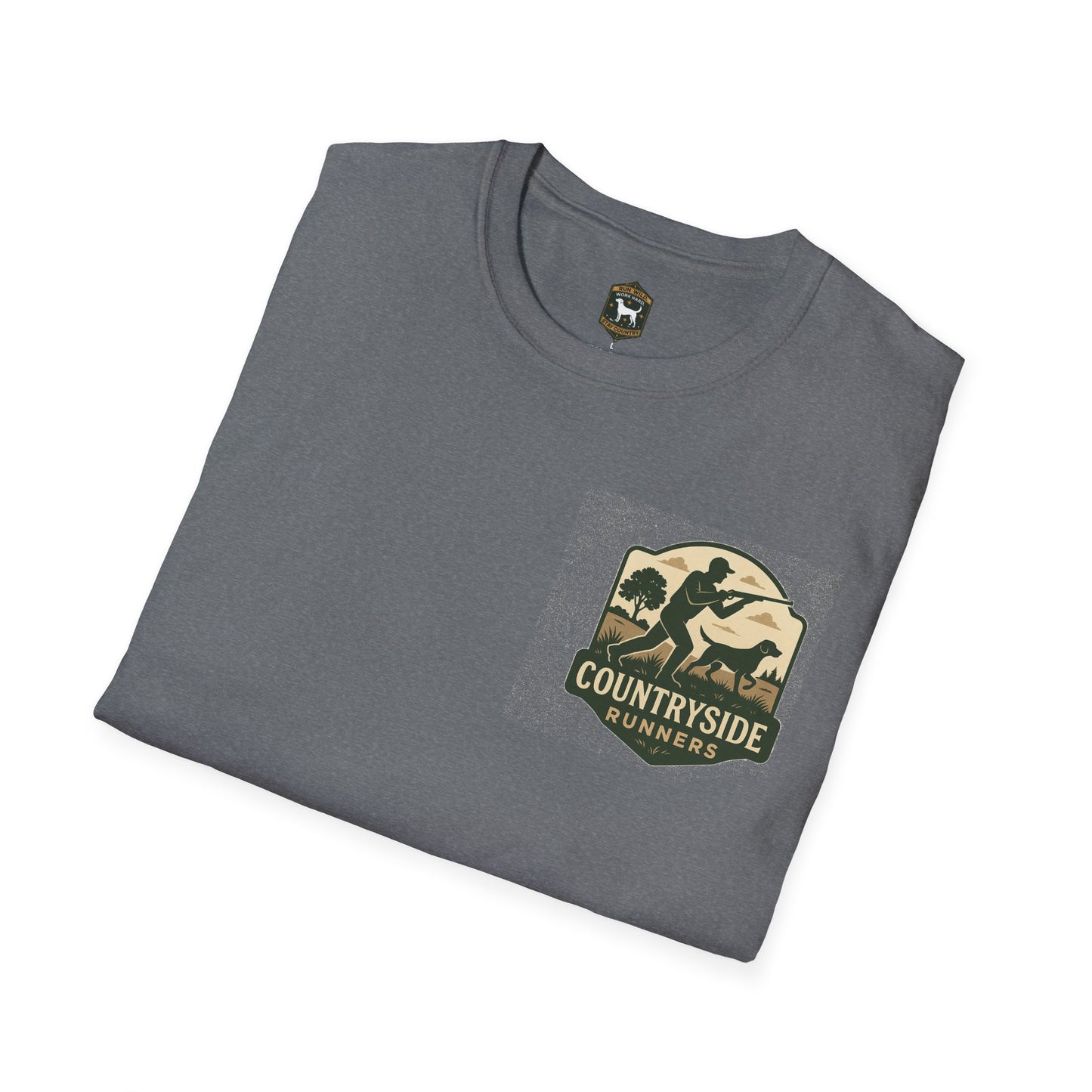 Country Dog T-Shirt, Casual Tee, Gift for Dog Lovers, Pet Owner Apparel, Farmhouse Style, Outdoor Adventure Clothing