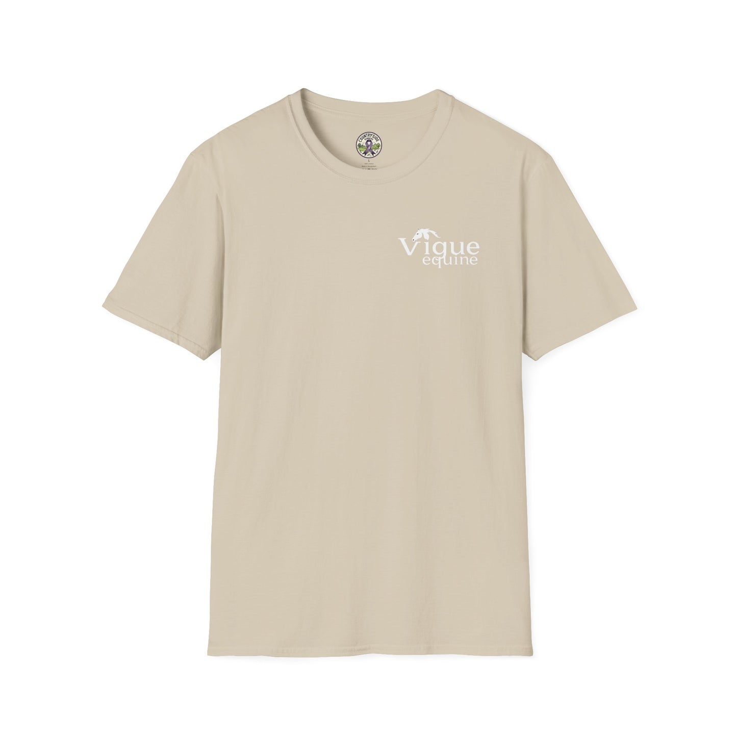 Vigue Equine LLC Merch for Countryside Runners- soft style t-shirt