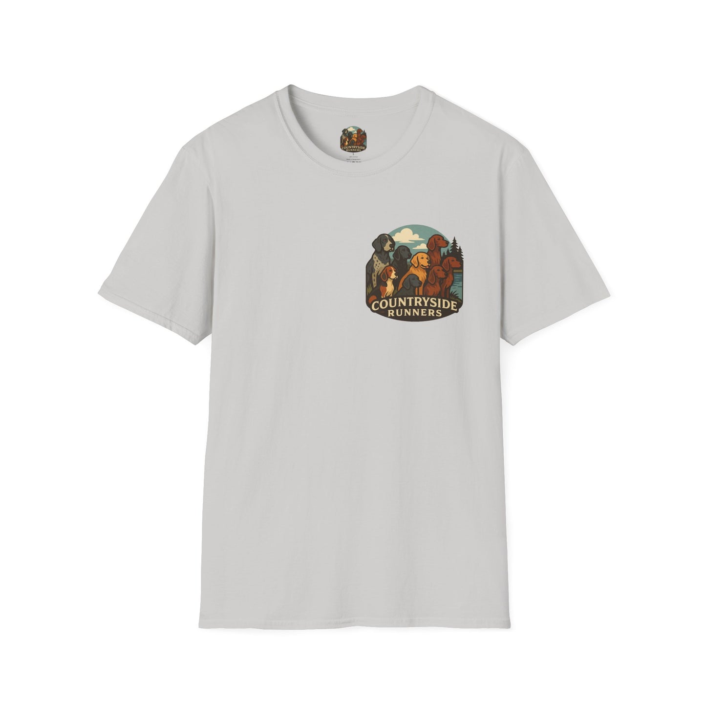 Dog Runners T-Shirt, Perfect Gift for Hunters, Outdoor Enthusiasts, Casual Wear, Wildlife Lovers, Adventure Apparel