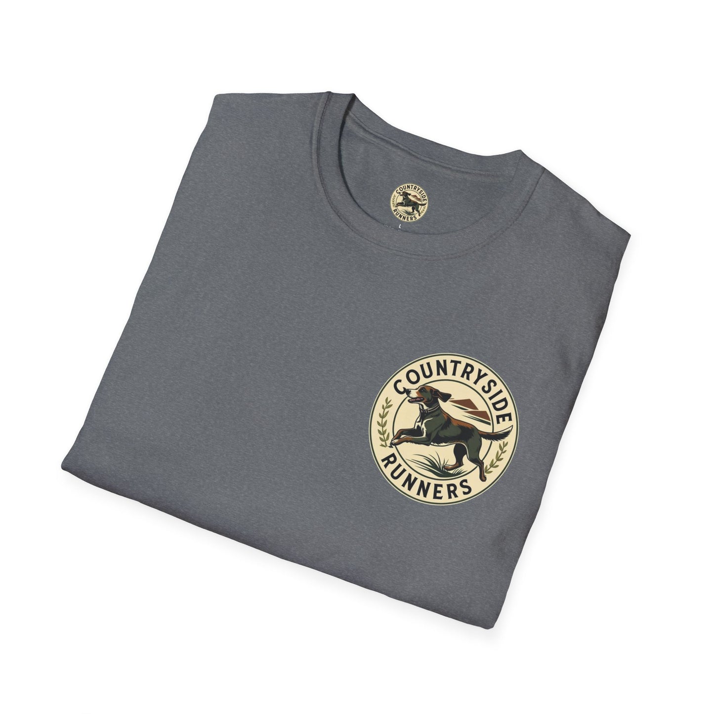 Unisex Country-Themed Graphic Tee, Vintage Runner T-Shirt, Nature Lover Gift, Outdoor Lifestyle Apparel, Gifts for Him/Her