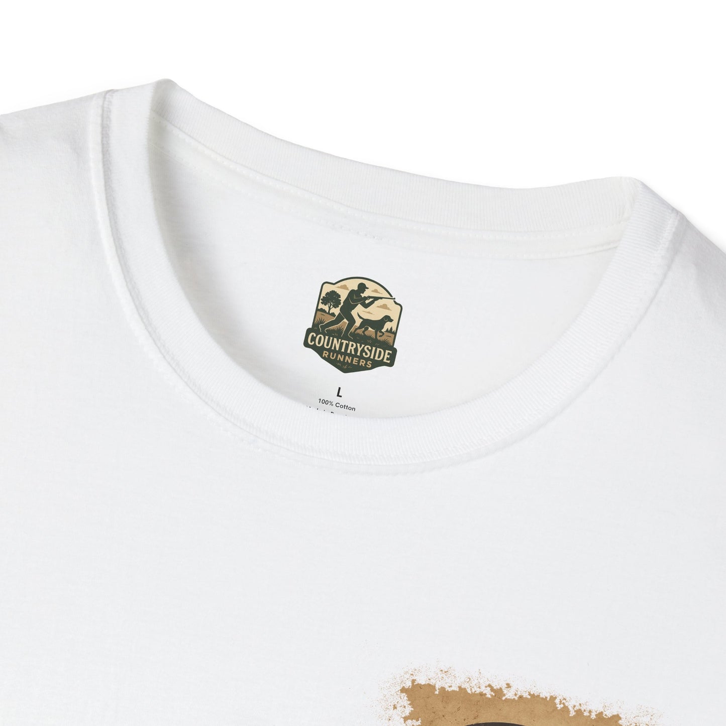 Countryside Runners Unisex Softstyle T-Shirt, Casual Outdoor Tee, Gift for Nature Lovers, Hunting Apparel, Cool Vintage Design