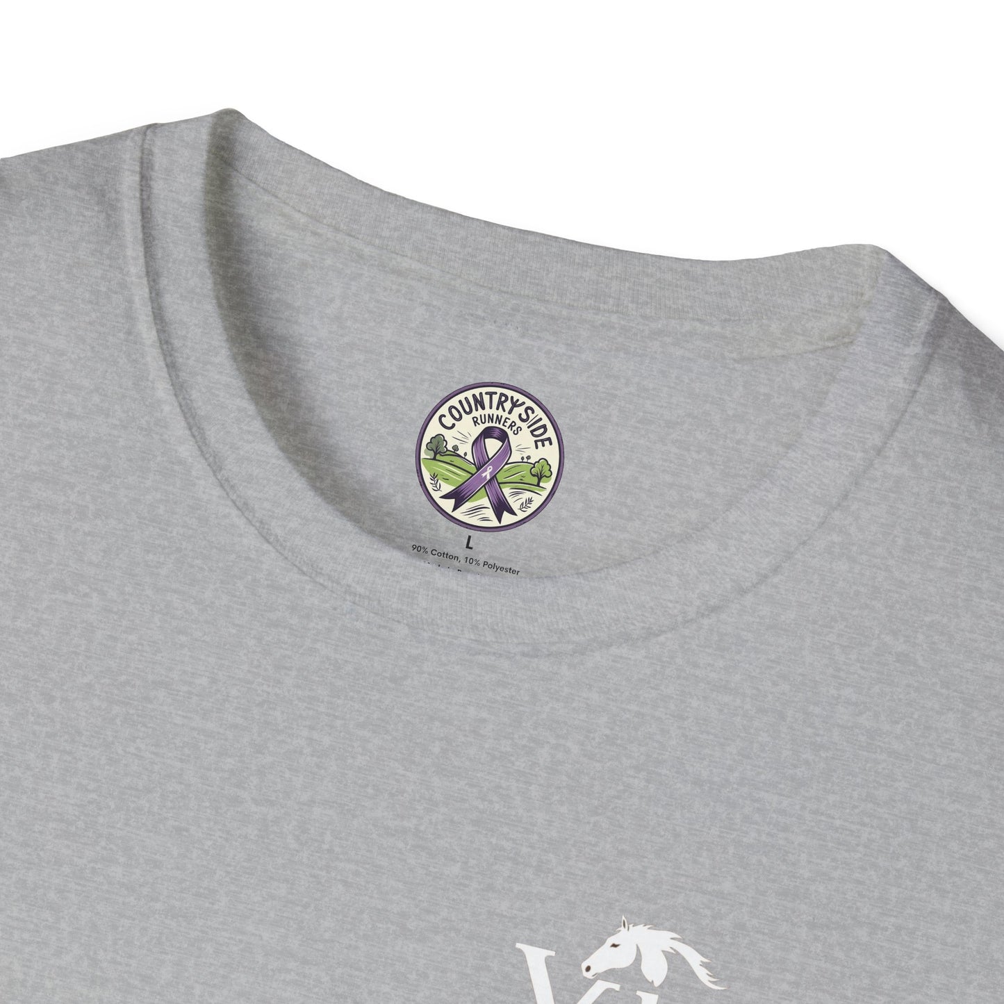 Vigue Equine LLC Merch for Countryside Runners- soft style t-shirt