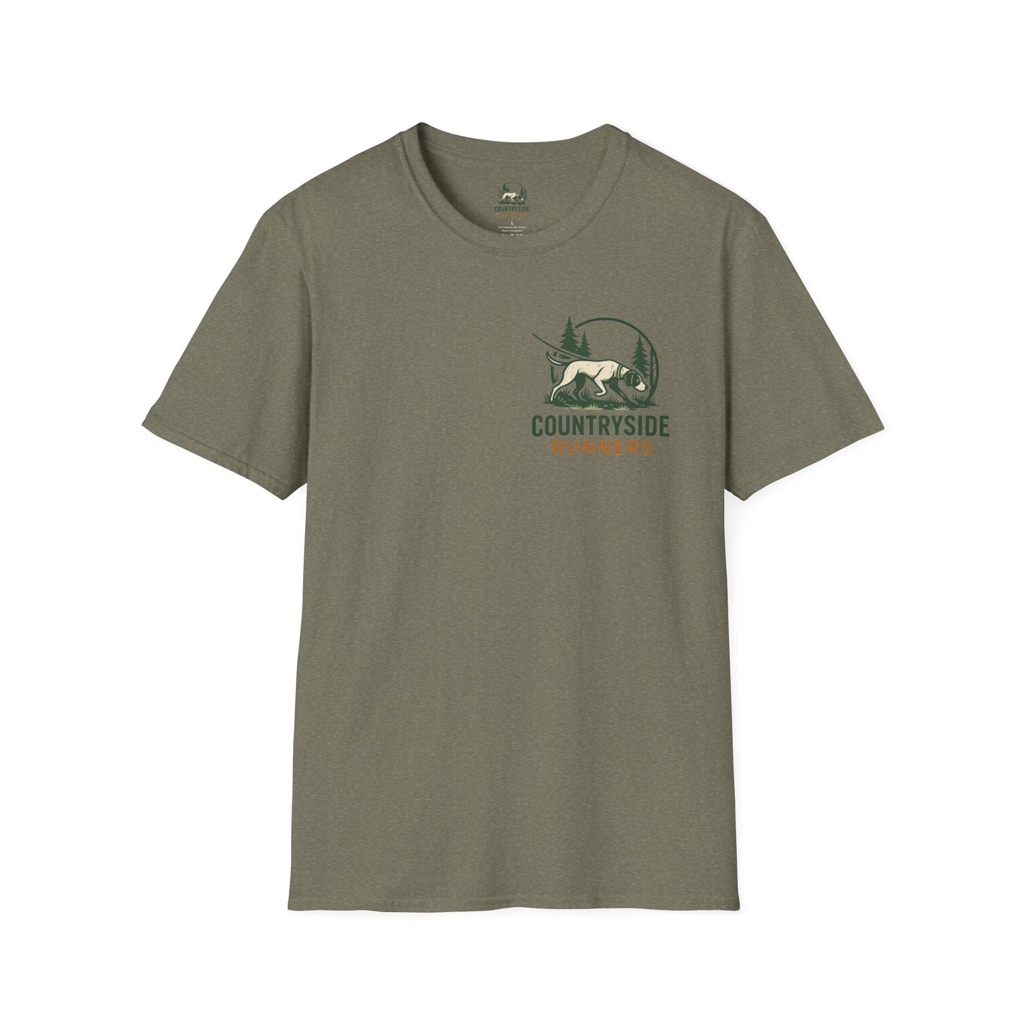 Tracking dog Runners T-Shirt, Perfect Gift for Hunters, Outdoor Enthusiasts, Casual Wear, Wildlife Lovers, Adventure Apparel