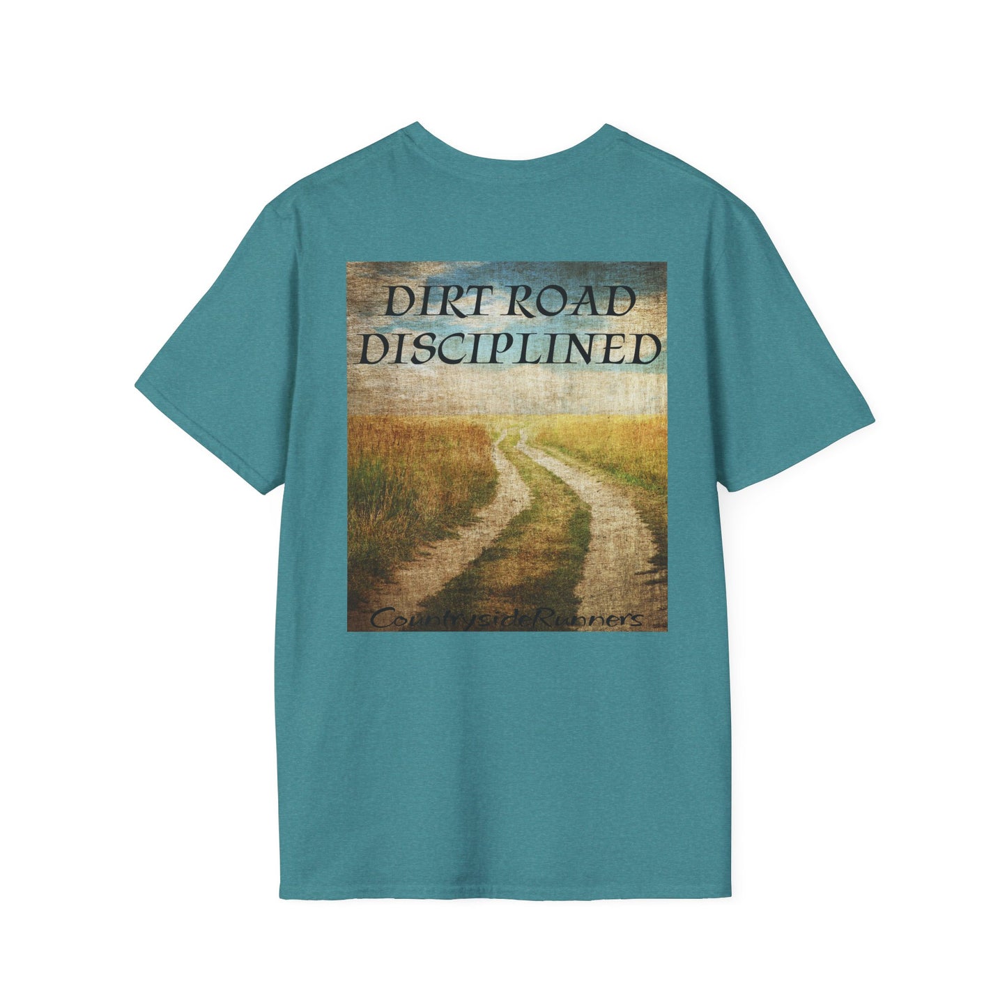 Dirt Road Disciplined Countryside Runners brand T-shirt