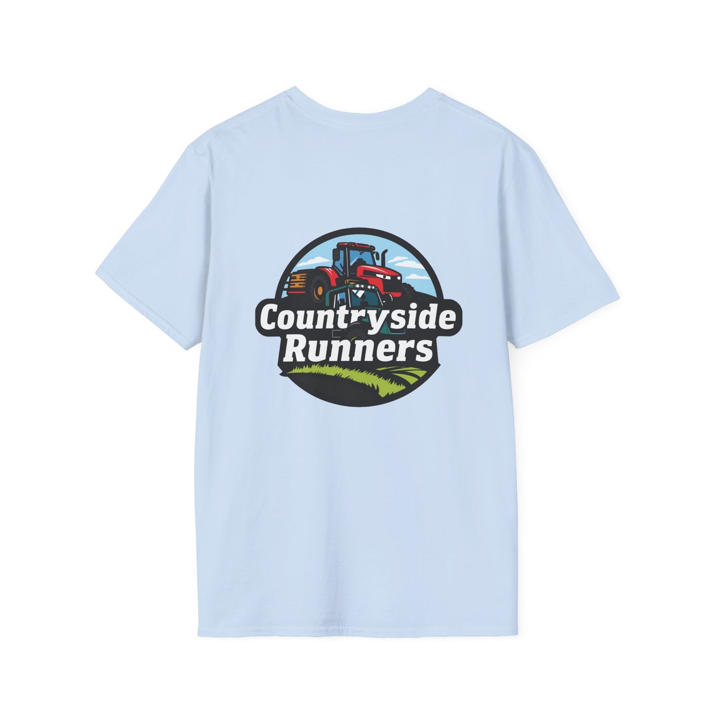 Countryside Runners Unisex Softstyle T-Shirt | Farm Life Tee, Running Gear, Outdoor Apparel, Gift for Runners, Vintage Style Shirt