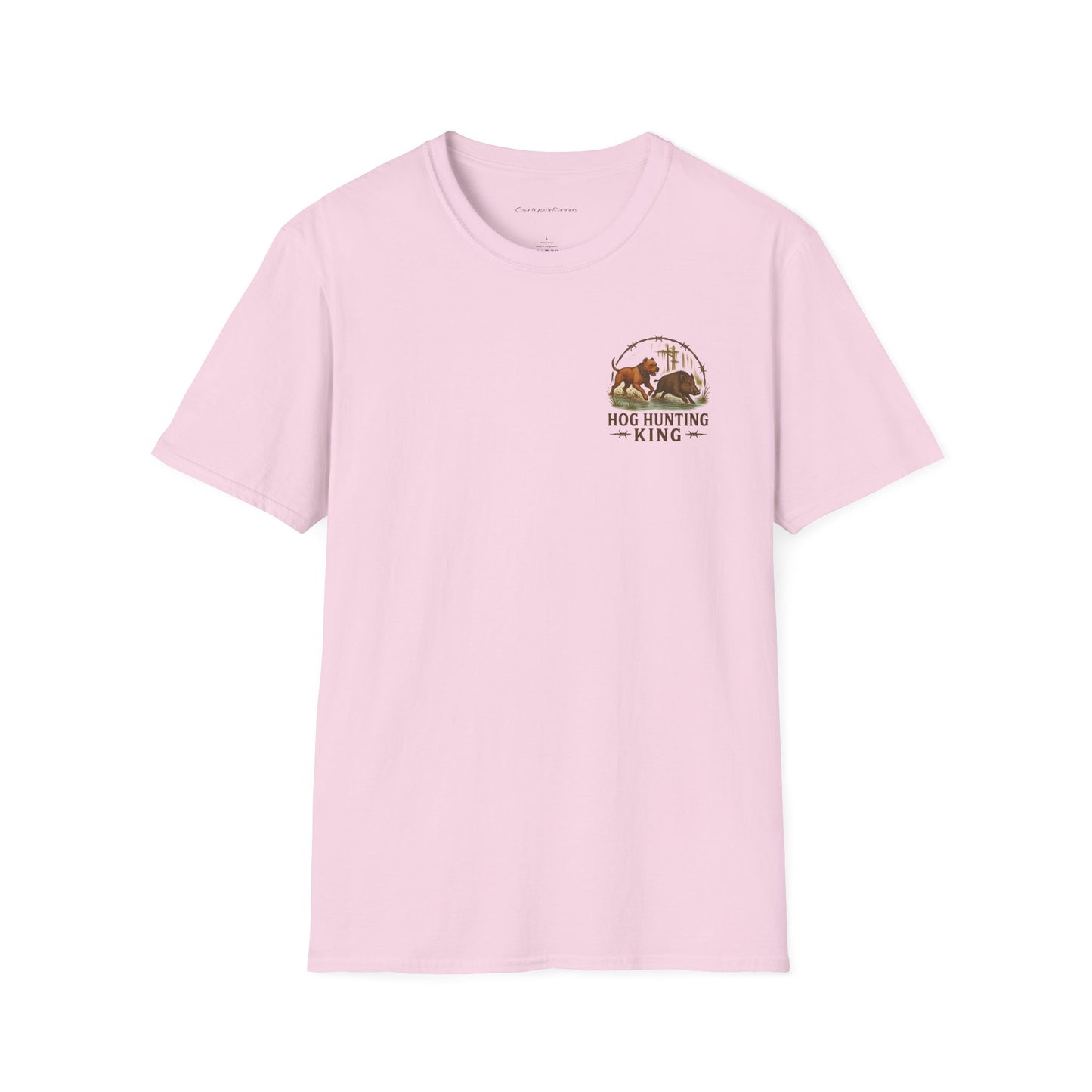T-Shirt - Hog Hunting King Catch Dog Love
