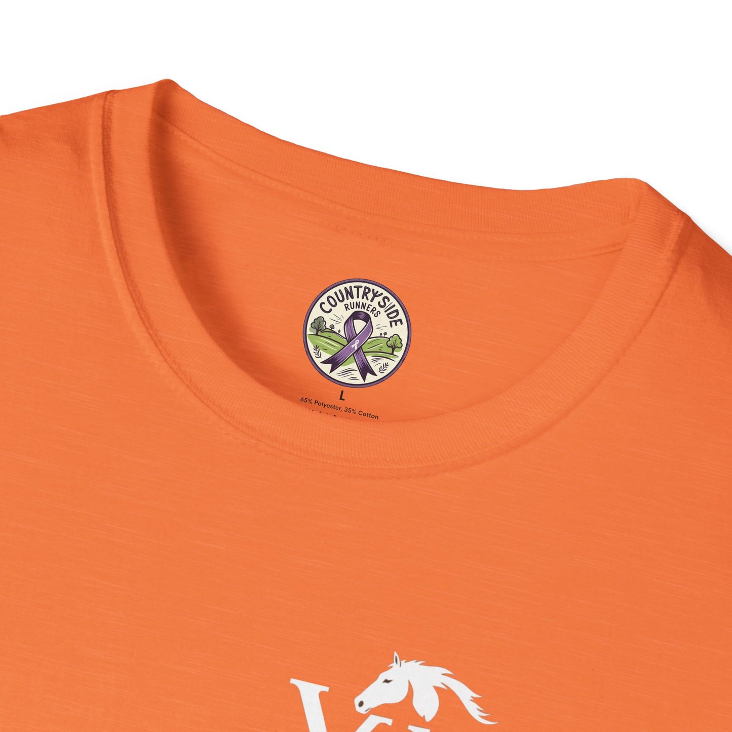 Vigue Equine LLC Merch for Countryside Runners- soft style t-shirt