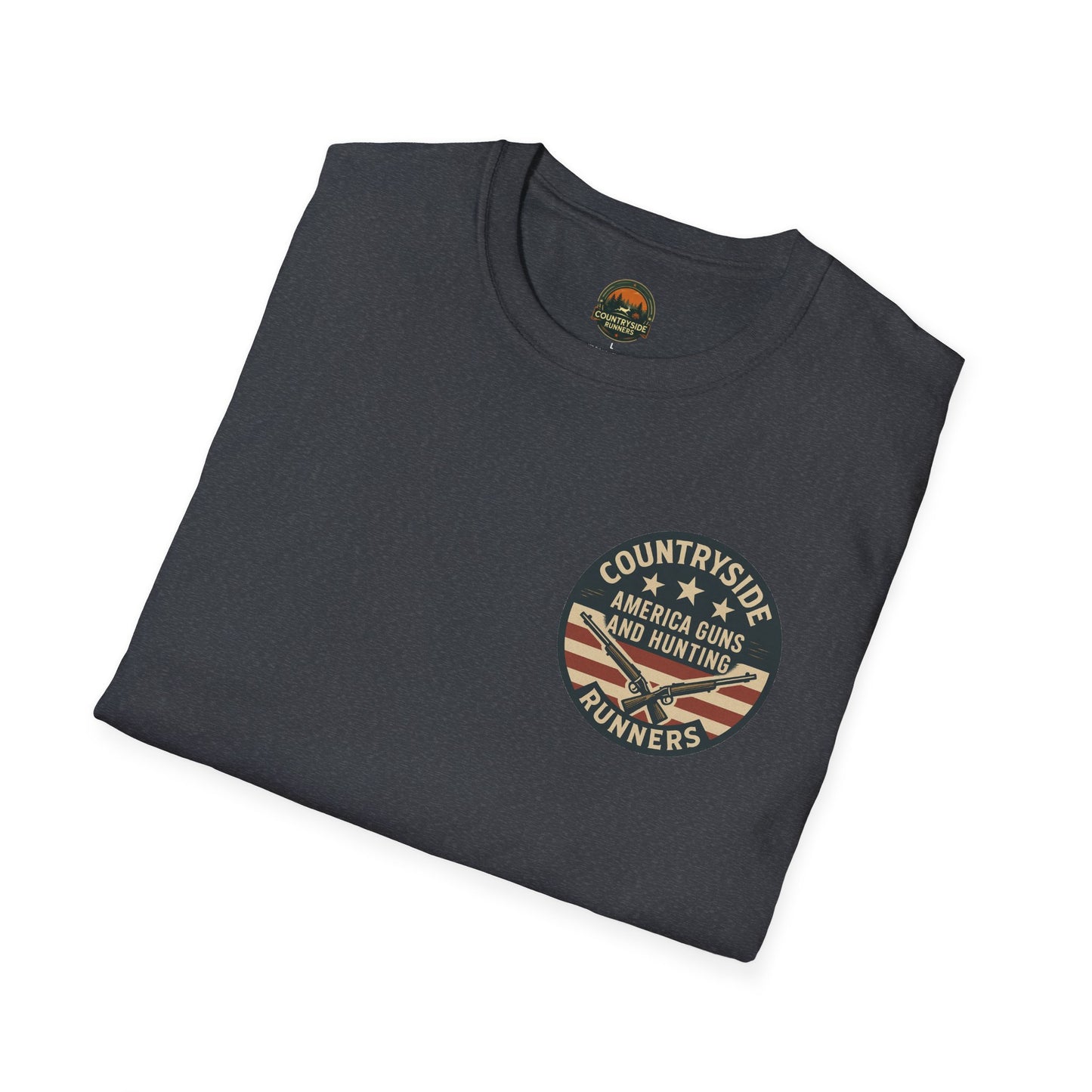 Patriotic Adventures T-Shirt | Outdoor Enthusiast Gear, Camping Tee, Hunting Apparel, Gift for Dads, Summer Adventure Wear