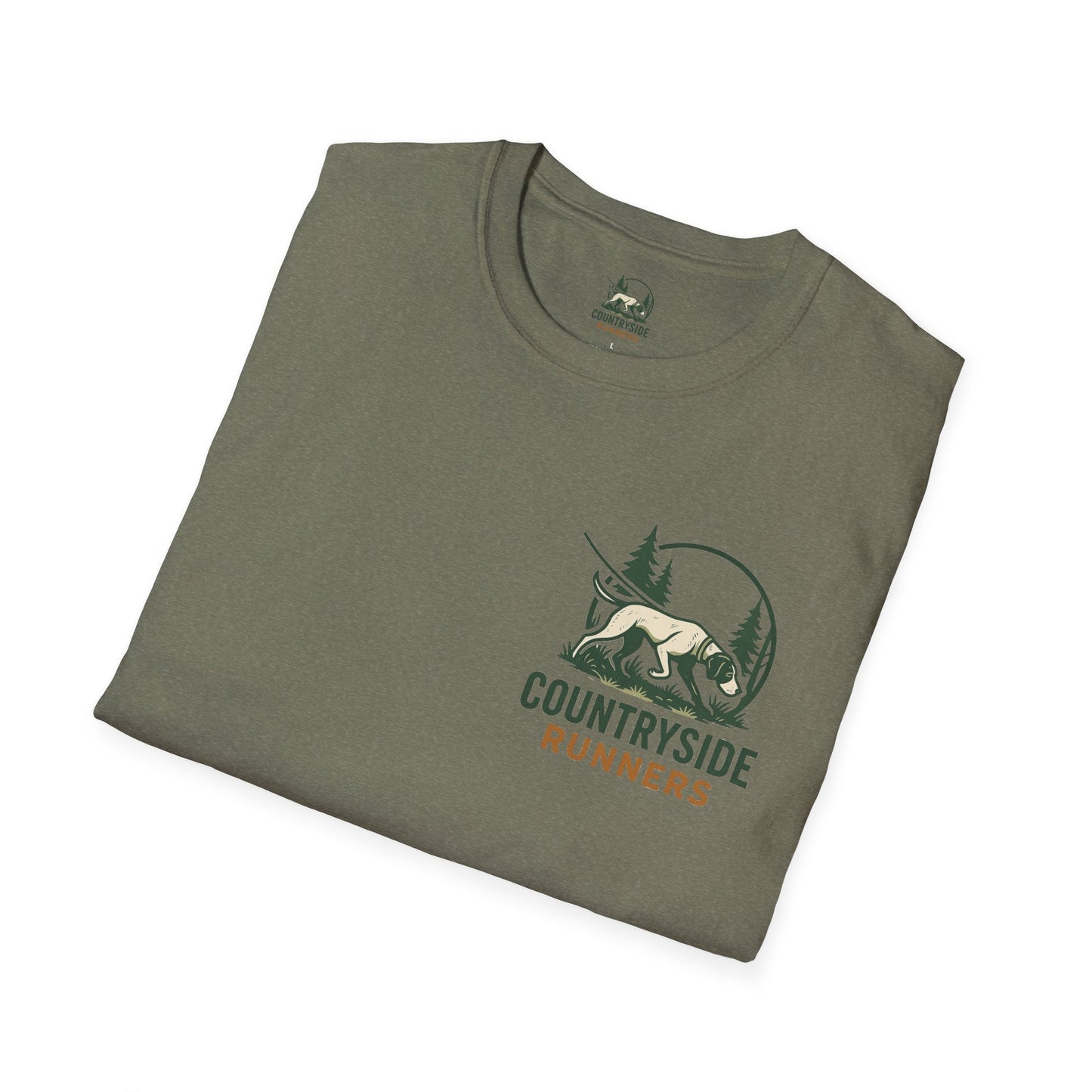 Tracking dog Runners T-Shirt, Perfect Gift for Hunters, Outdoor Enthusiasts, Casual Wear, Wildlife Lovers, Adventure Apparel