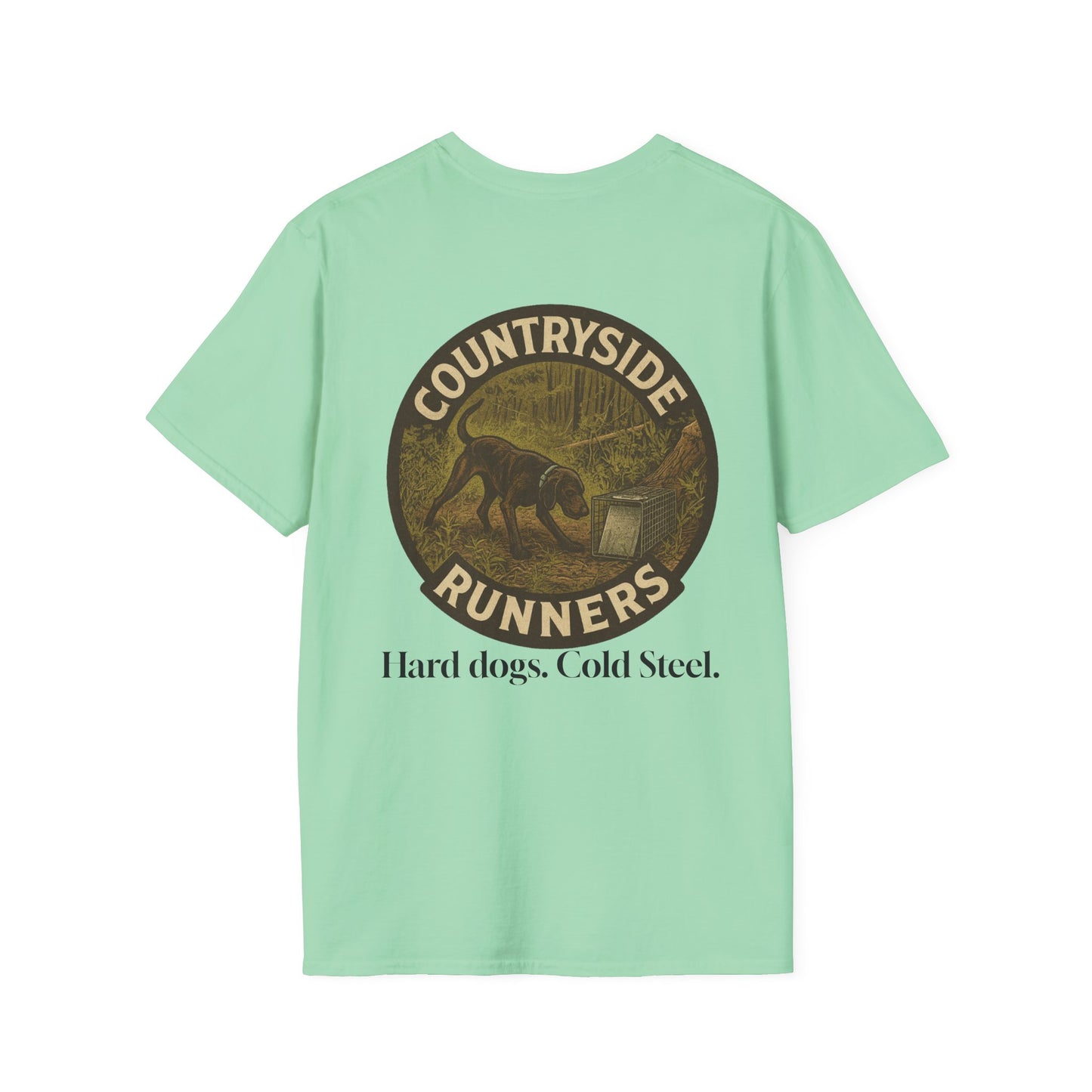 Coonhound Unisex T-Shirt - Live Trap Design