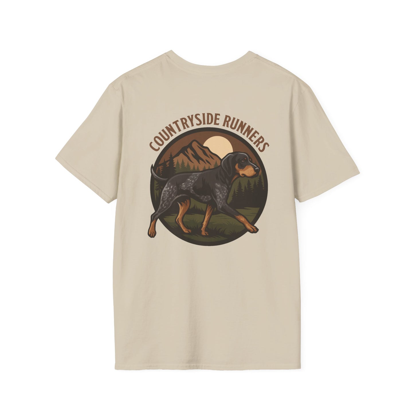 Bluetick Coonhound Hunting Design