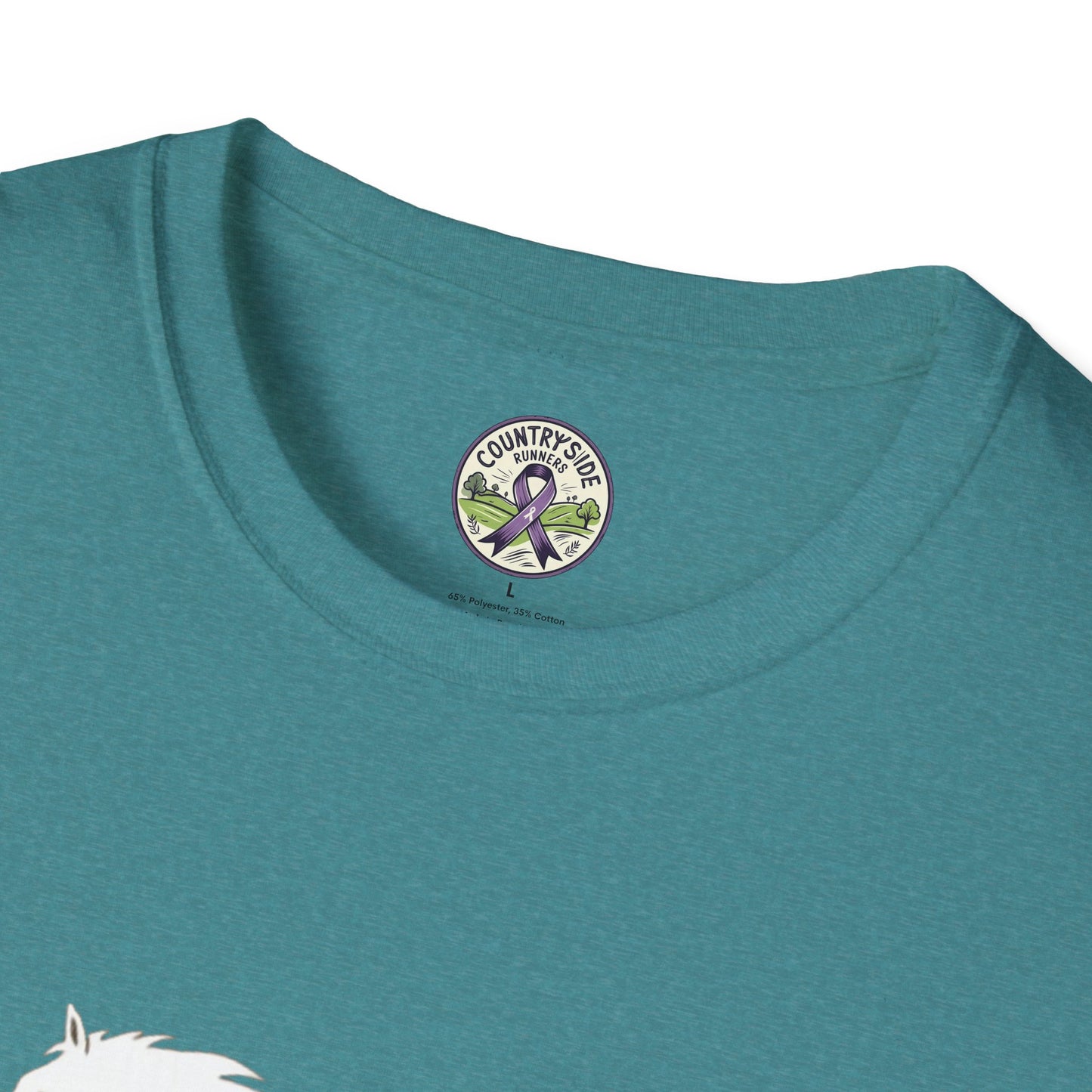 Vigue Equine LLC Merch for Countryside Runners- soft style t-shirt