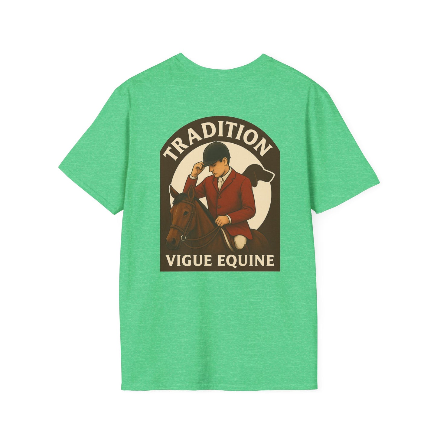 Vigue Equine Tips Hat Unisex T-Shirt - Equestrian Design