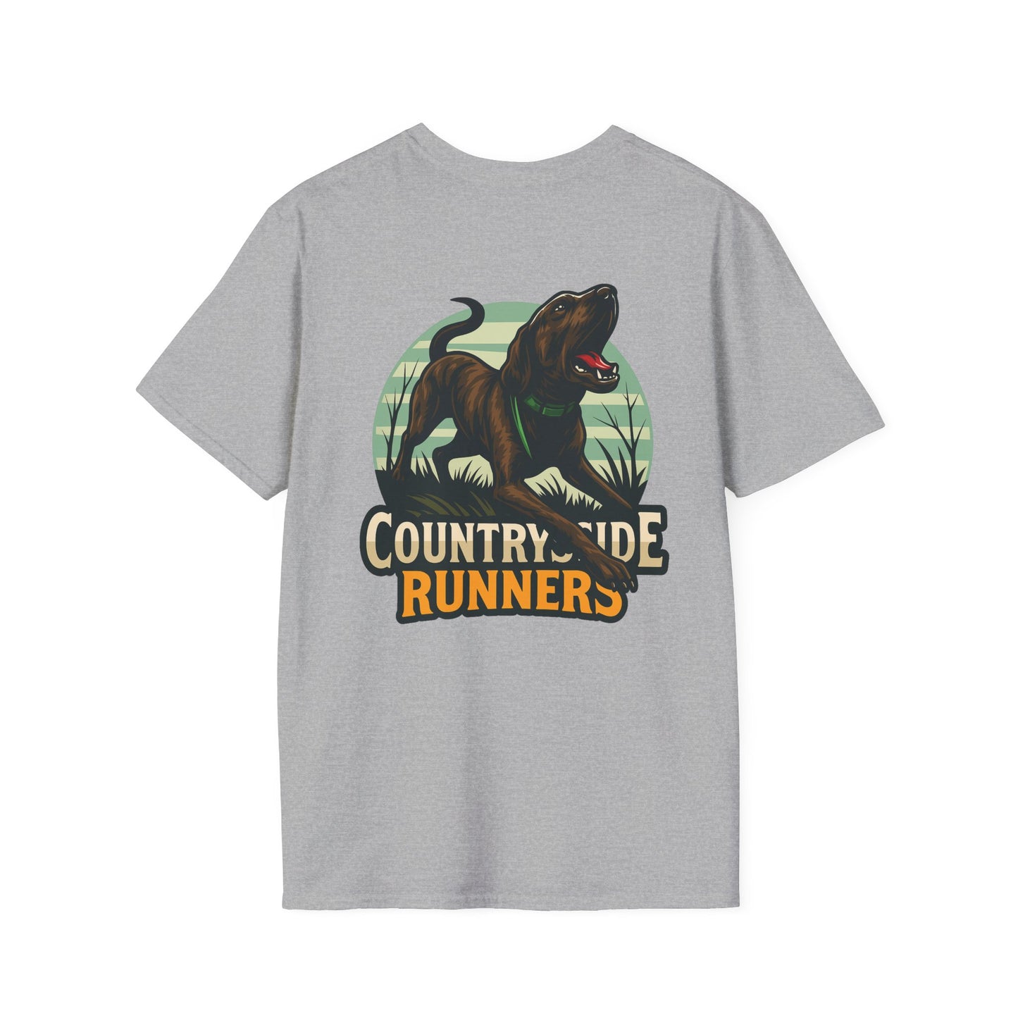 Country Side Runners plott hound T-Shirt, Unisex Dog Lover Tee, Gift for Running Enthusiasts, Outdoor Adventure Apparel, Nature-Themed Shirt