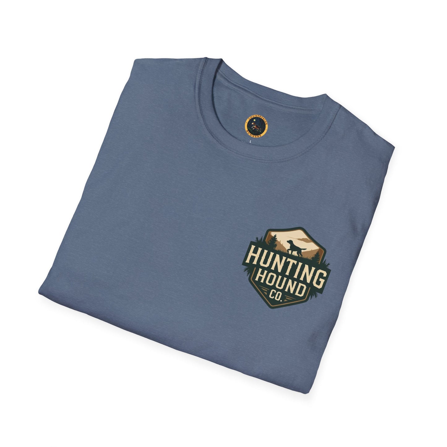 Countryside Runners Unisex Softstyle T-Shirt, Outdoor Tee, Dog Lovers Gift, Hunting Hound Apparel, Nature Themed Shirt, Animal Print T-Shirt