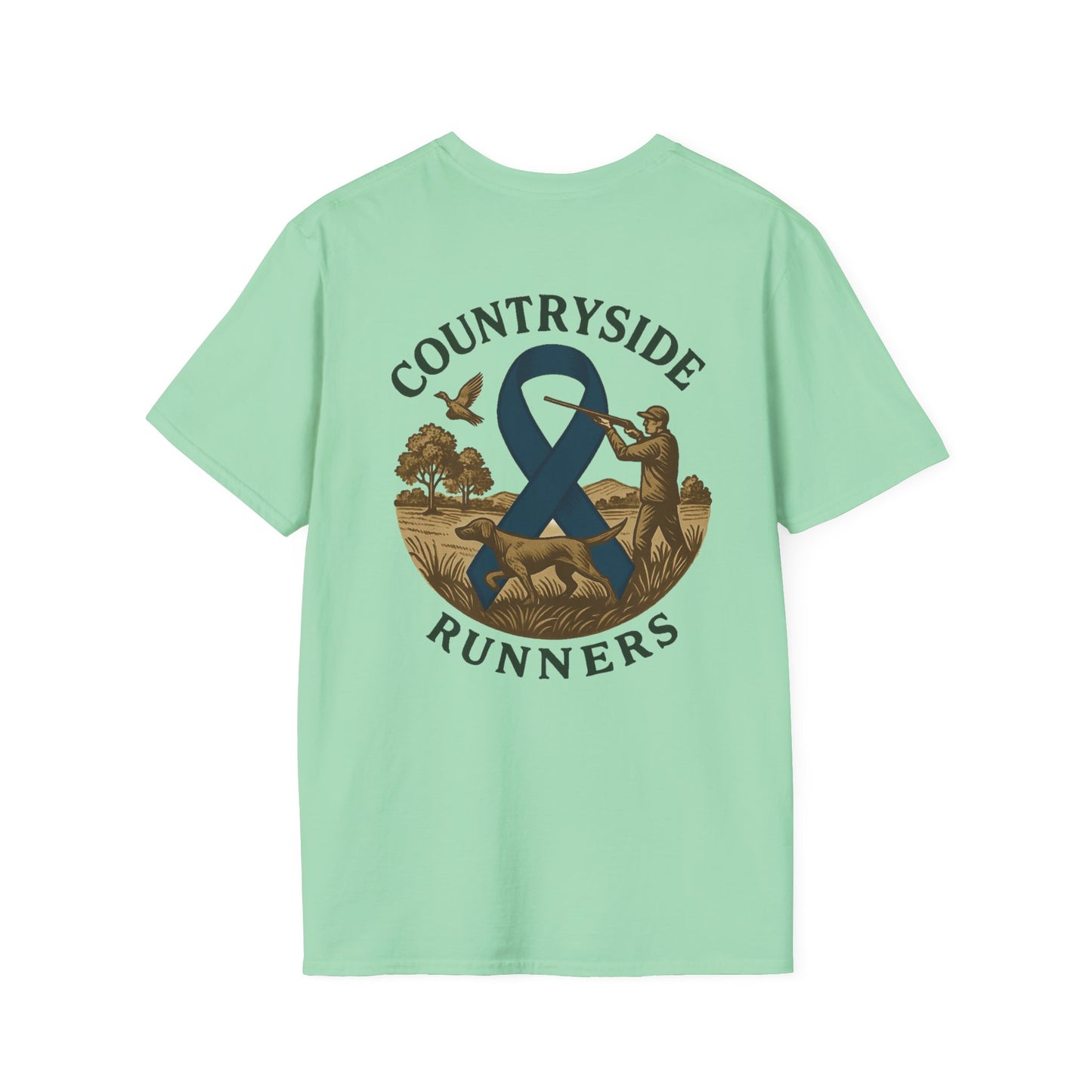 Pick Your Battles Cancer CountrySide Unisex Softstyle T-Shirt, Support Tee, Awareness Shirt, Gift Idea for Cancer Fighters, Inspirational Apparel