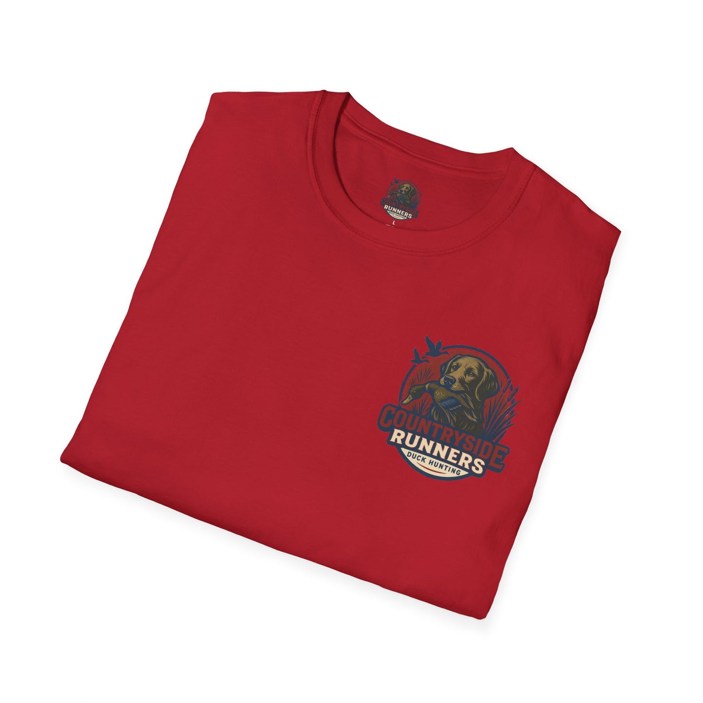 Duck Hunting Runners T-Shirt, Perfect Gift for Hunters, Outdoor Enthusiasts, Casual Wear, Wildlife Lovers, Adventure Apparel
