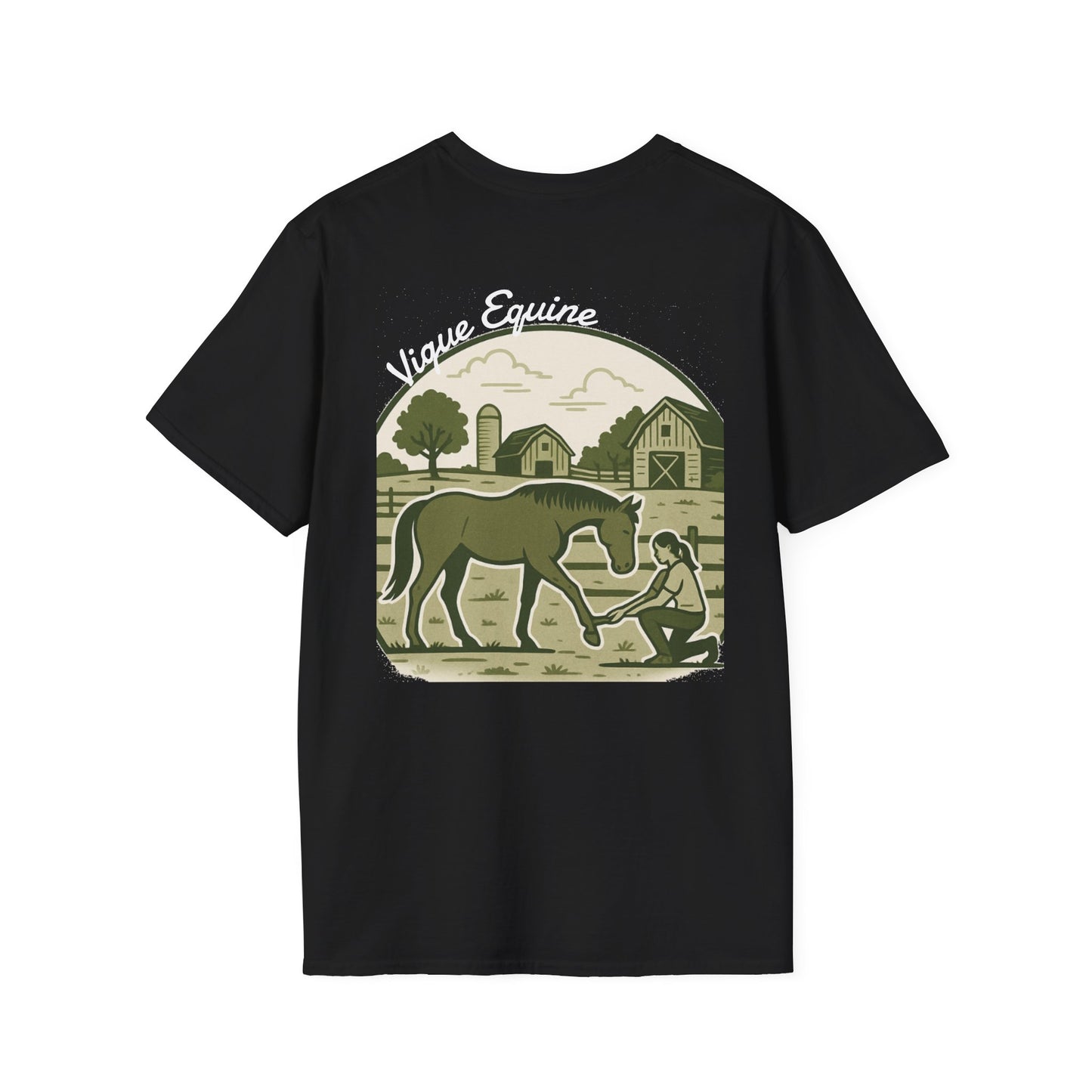 Vigue Equine LLC Merch for Countryside Runners- soft style t-shirt