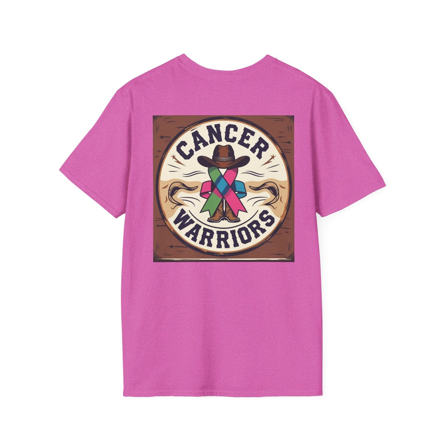 Cancer Warriors T-Shirt, Support Tee, Awareness Shirt, Gift for Fighters, Unisex Softstyle Tee, Fundraising Apparel
