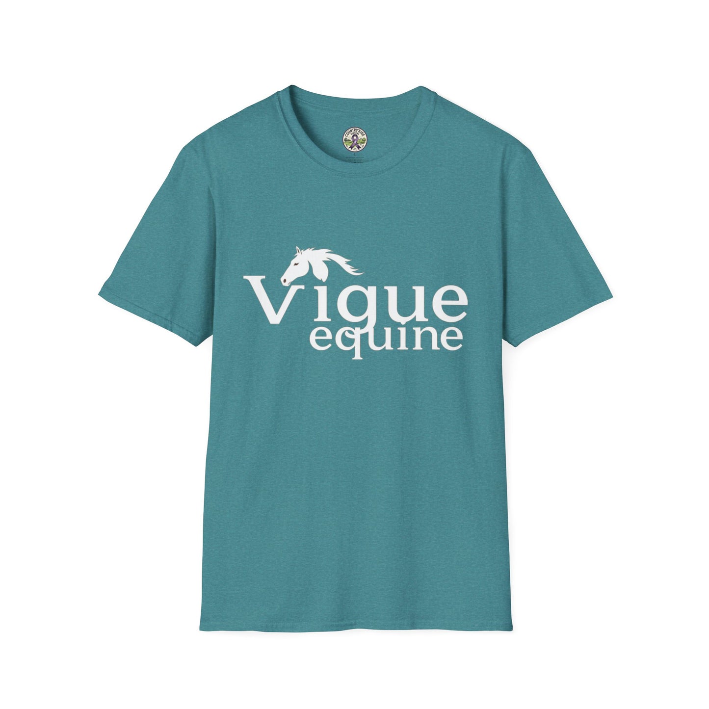 Vigue Equine LLC Merch for Countryside Runners- soft style t-shirt