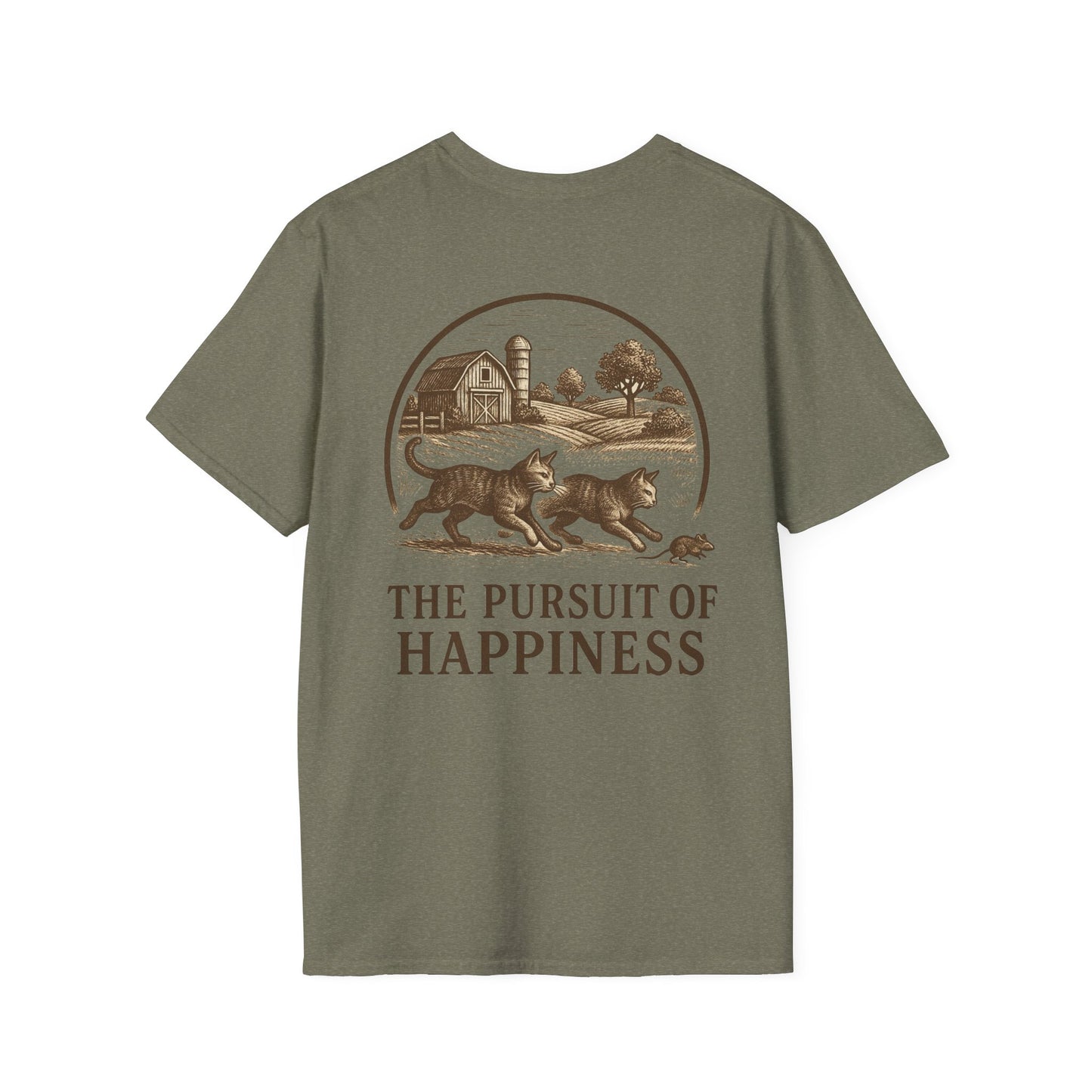 Cat Love Pursuit of happiness T-Shirt