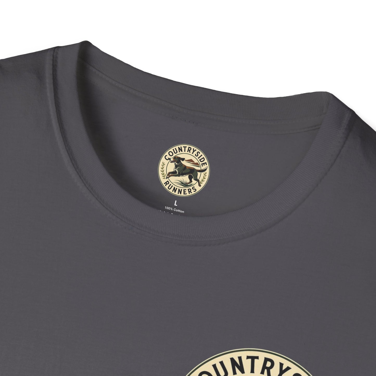 Unisex Country-Themed Graphic Tee, Vintage Runner T-Shirt, Nature Lover Gift, Outdoor Lifestyle Apparel, Gifts for Him/Her