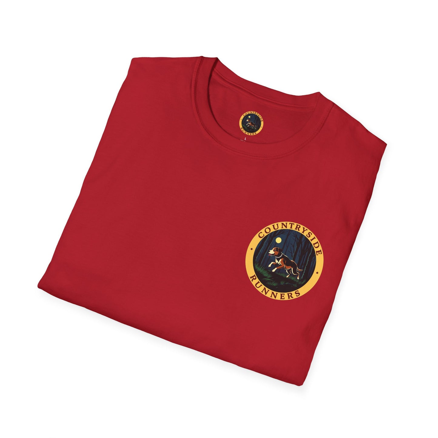 Coonhound Adventures T-Shirt, Fun Dog Lover Tee, Unisex Softstyle Shirt, Perfect Gift for Pet Owners, Outdoor Adventure Apparel