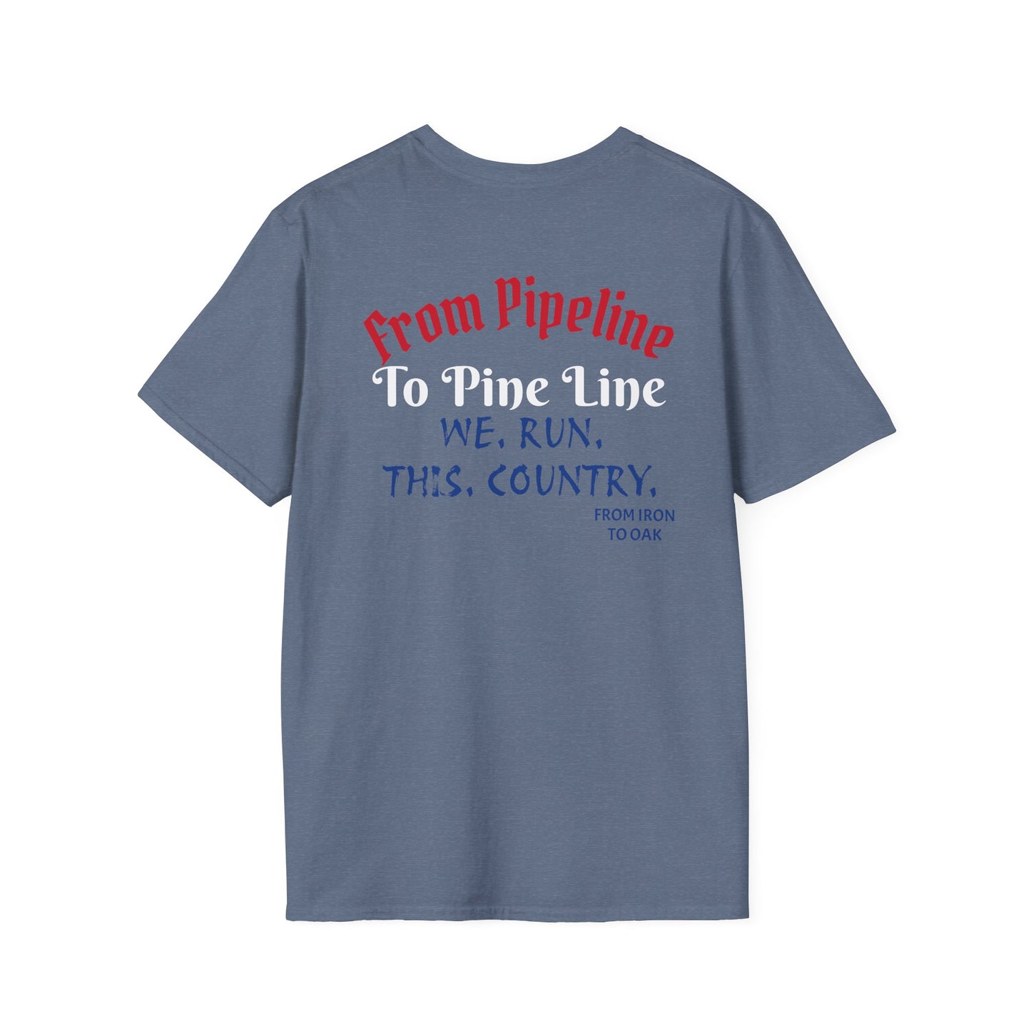 Pipeline to Pineline Countryside Runners brand T-shirt