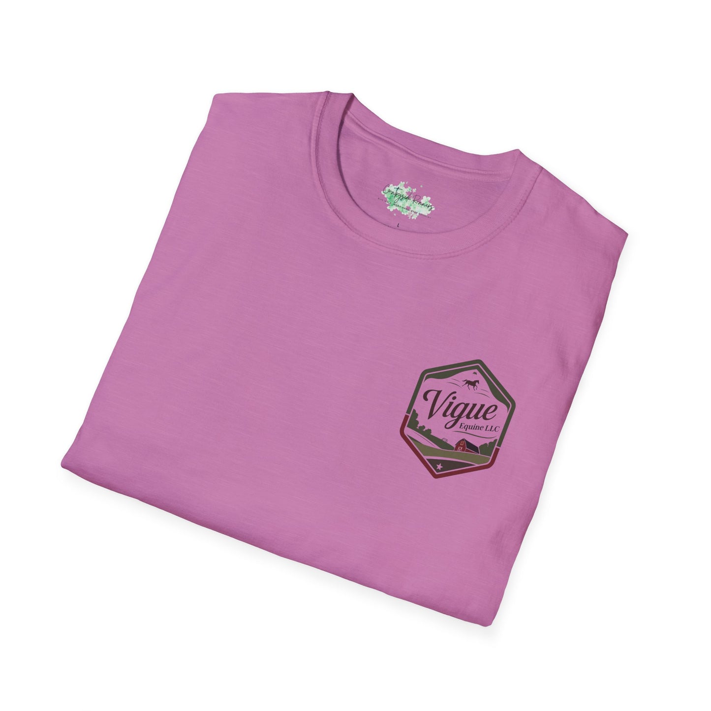Vintage Vigue Equine Unisex T-Shirt - Countryside Runners Merch