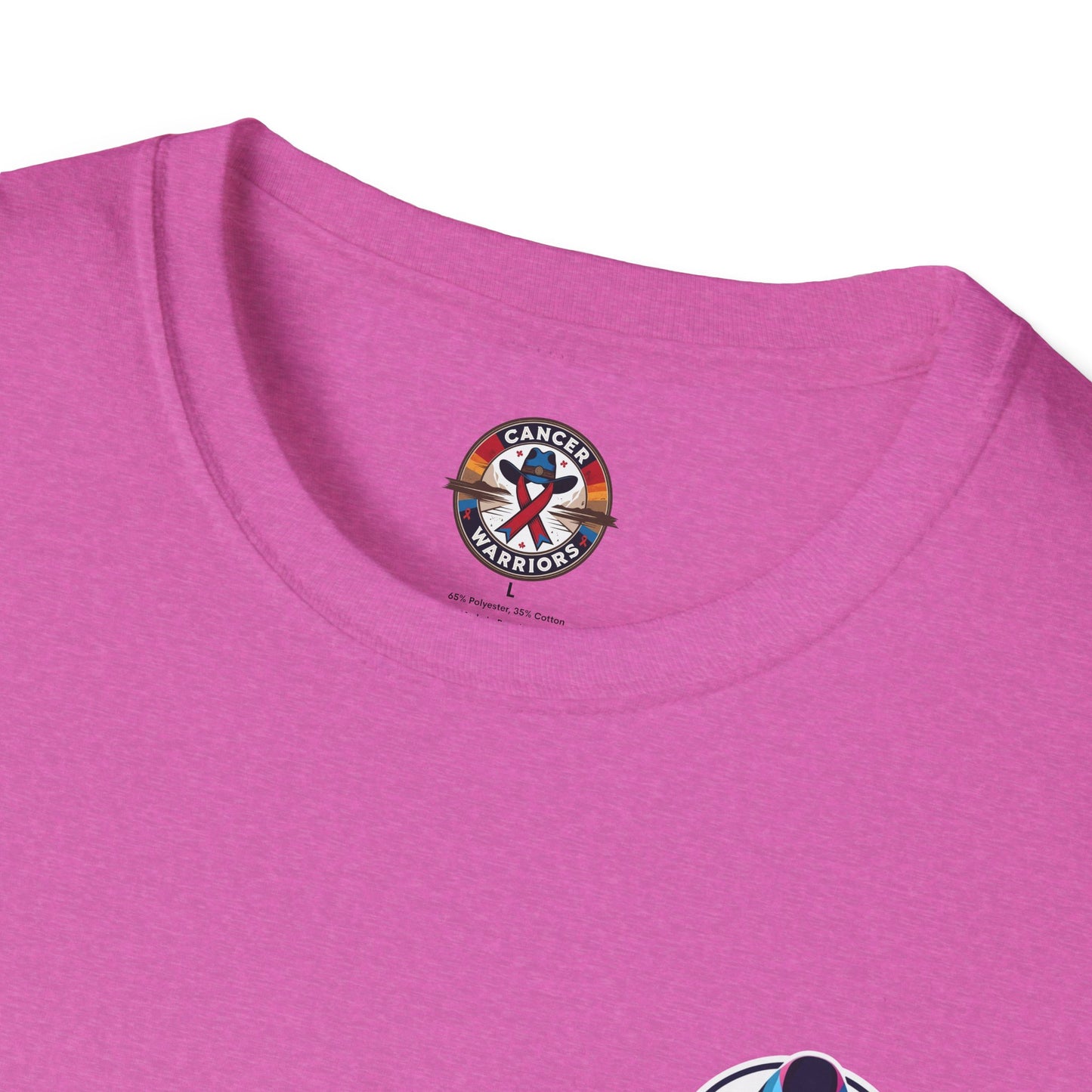 Cancer Warriors Unisex T-Shirt | Softstyle Tee for Support & Awareness, Gift for Fighters, Survivors, Fundraisers, Motivational Wear