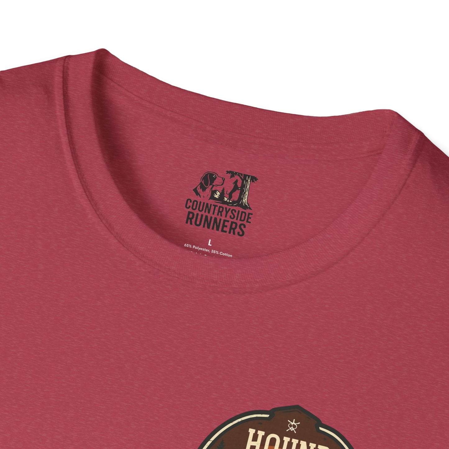 Countryside Runners Unisex Softstyle T-Shirt | Dog Lover Gift, Outdoor Activity Tee, Casual Wear, Pet Enthusiast Shirt, Nature Lover Apparel