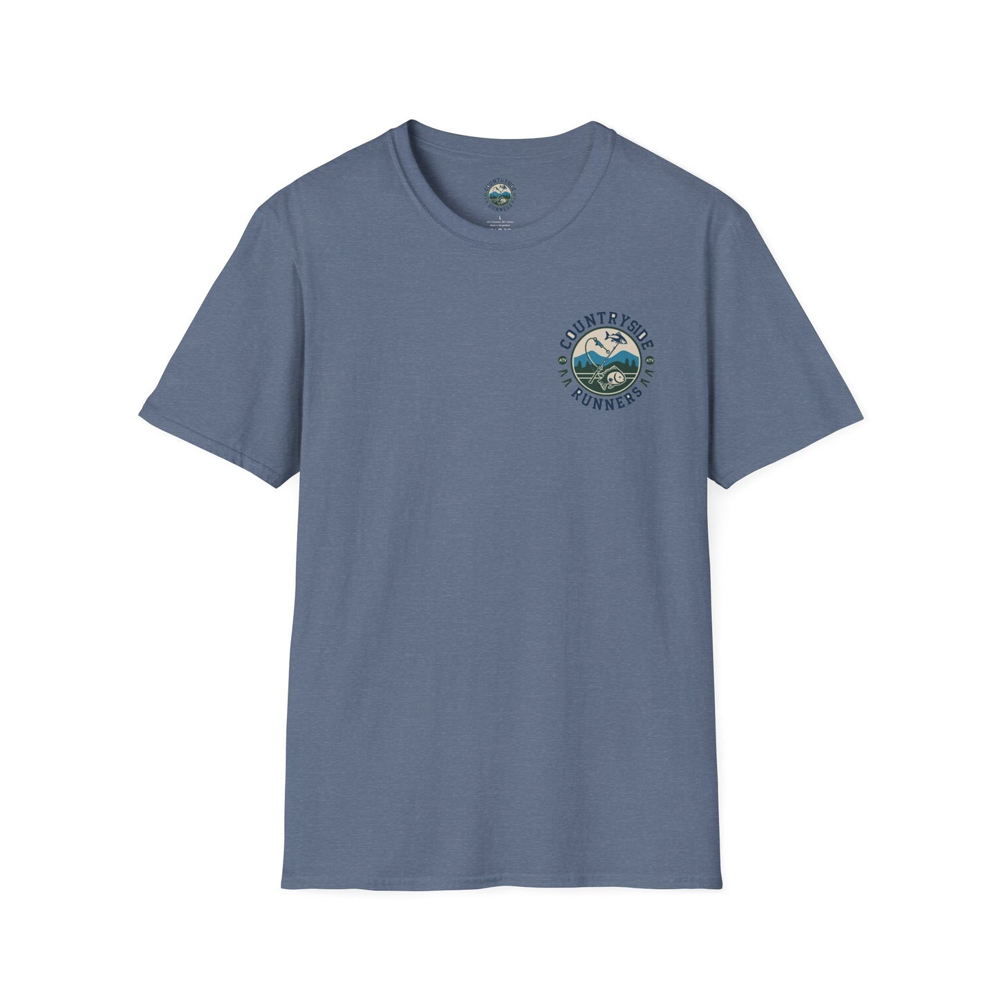Adventure-Themed Unisex Softstyle T-Shirt, Fishing Tee, Outdoor Enthusiasts, Gift for Him, Nature Lover's Apparel
