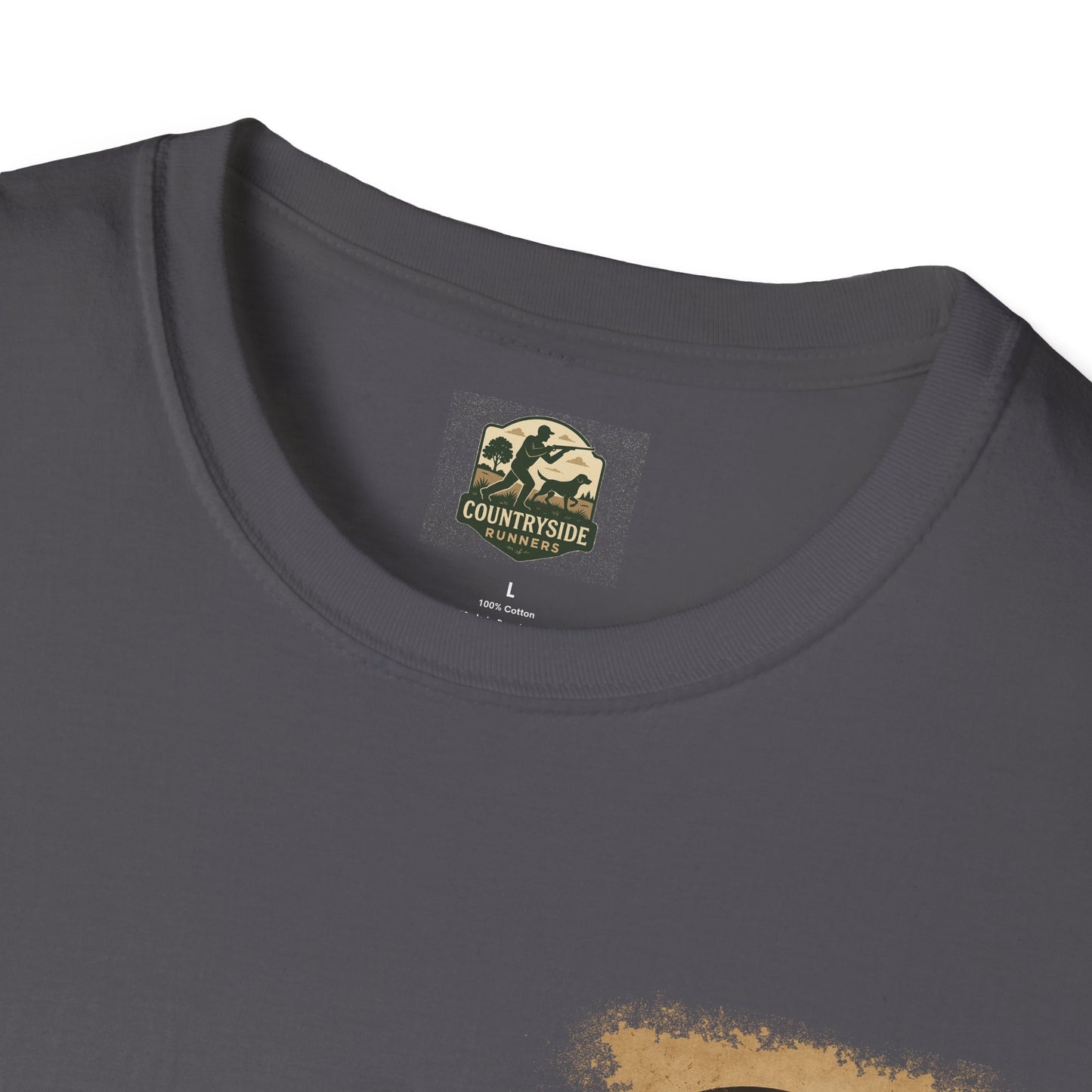 Countryside Runners Unisex Softstyle T-Shirt, Casual Outdoor Tee, Gift for Nature Lovers, Hunting Apparel, Cool Vintage Design