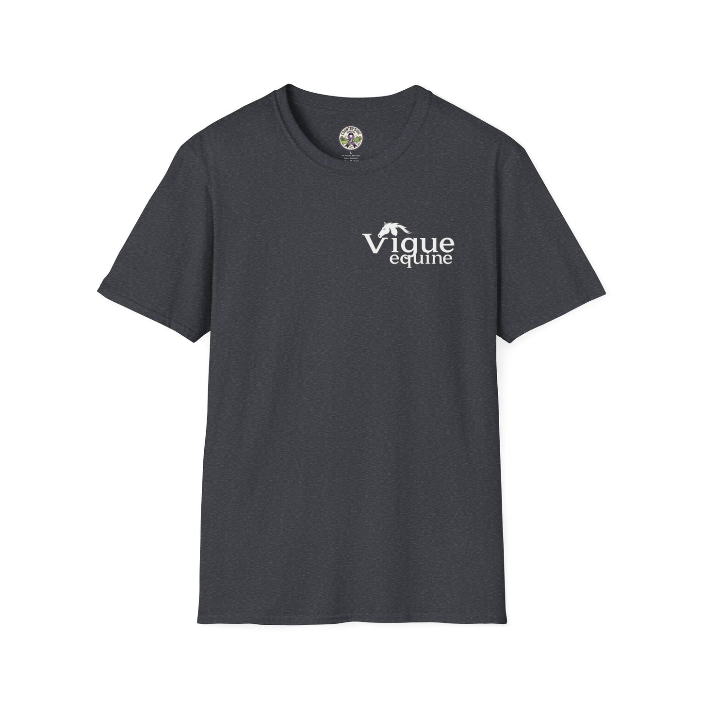Vigue Equine LLC Merch for Countryside Runners- soft style t-shirt