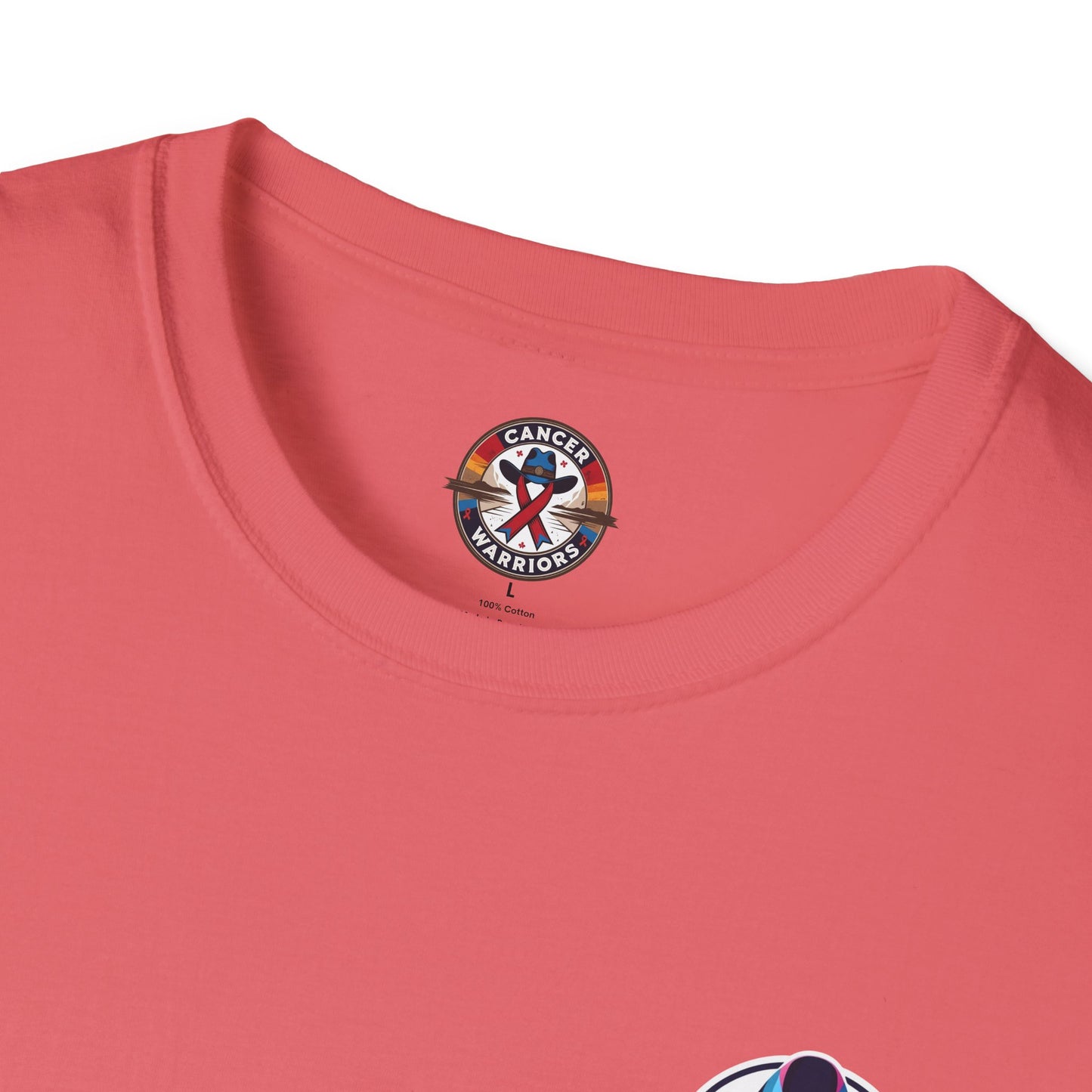 Cancer Warriors Unisex T-Shirt | Softstyle Tee for Support & Awareness, Gift for Fighters, Survivors, Fundraisers, Motivational Wear