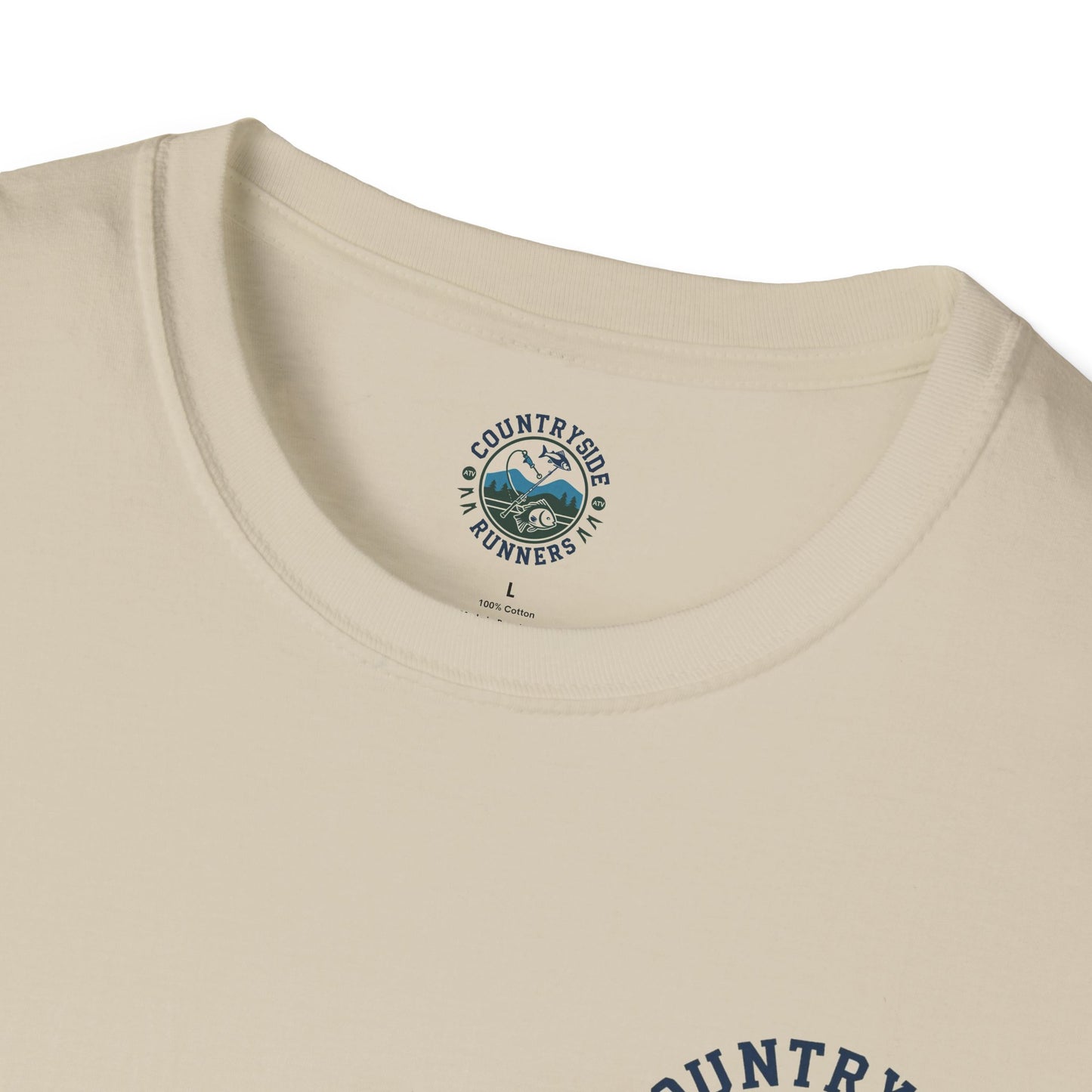 Adventure-Themed Unisex Softstyle T-Shirt, Fishing Tee, Outdoor Enthusiasts, Gift for Him, Nature Lover's Apparel
