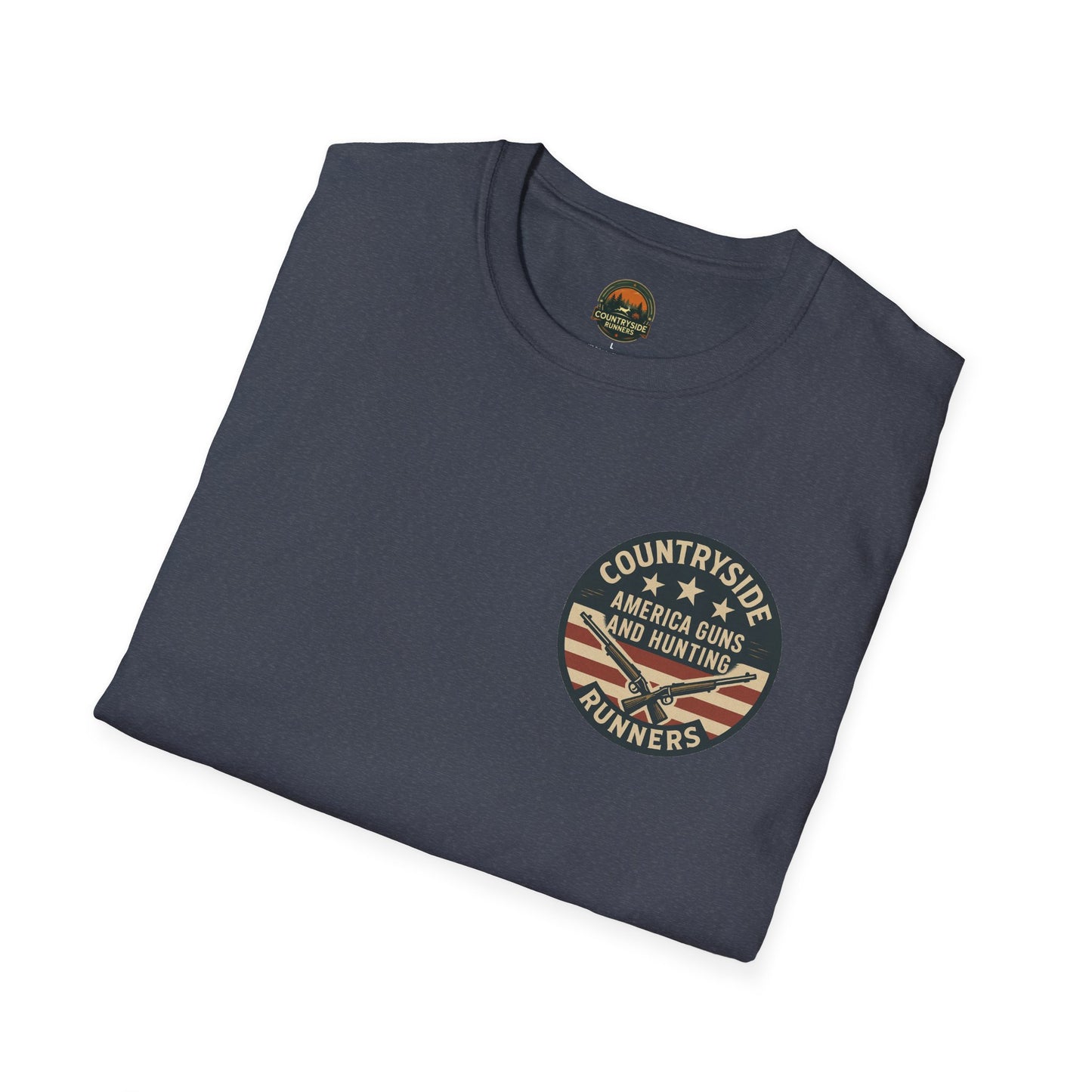 Patriotic Adventures T-Shirt | Outdoor Enthusiast Gear, Camping Tee, Hunting Apparel, Gift for Dads, Summer Adventure Wear