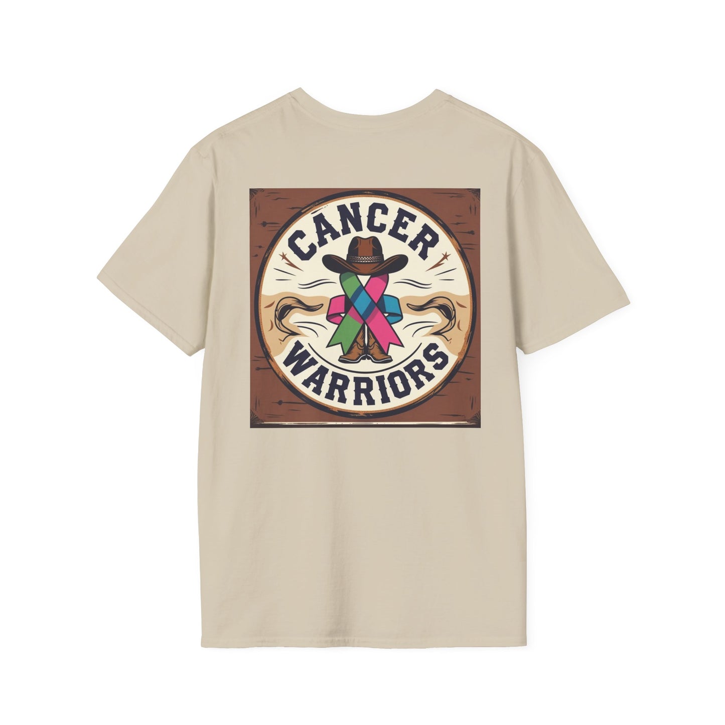 Cancer Warriors T-Shirt, Support Tee, Awareness Shirt, Gift for Fighters, Unisex Softstyle Tee, Fundraising Apparel