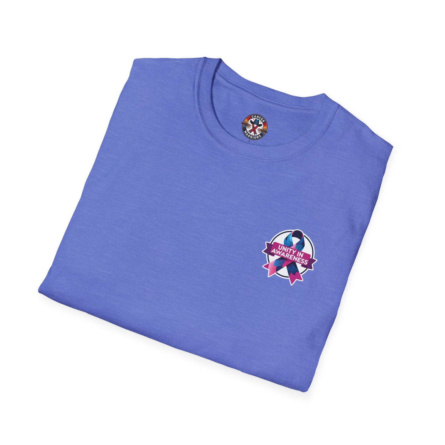 Cancer Warriors Unisex T-Shirt | Softstyle Tee for Support & Awareness, Gift for Fighters, Survivors, Fundraisers, Motivational Wear