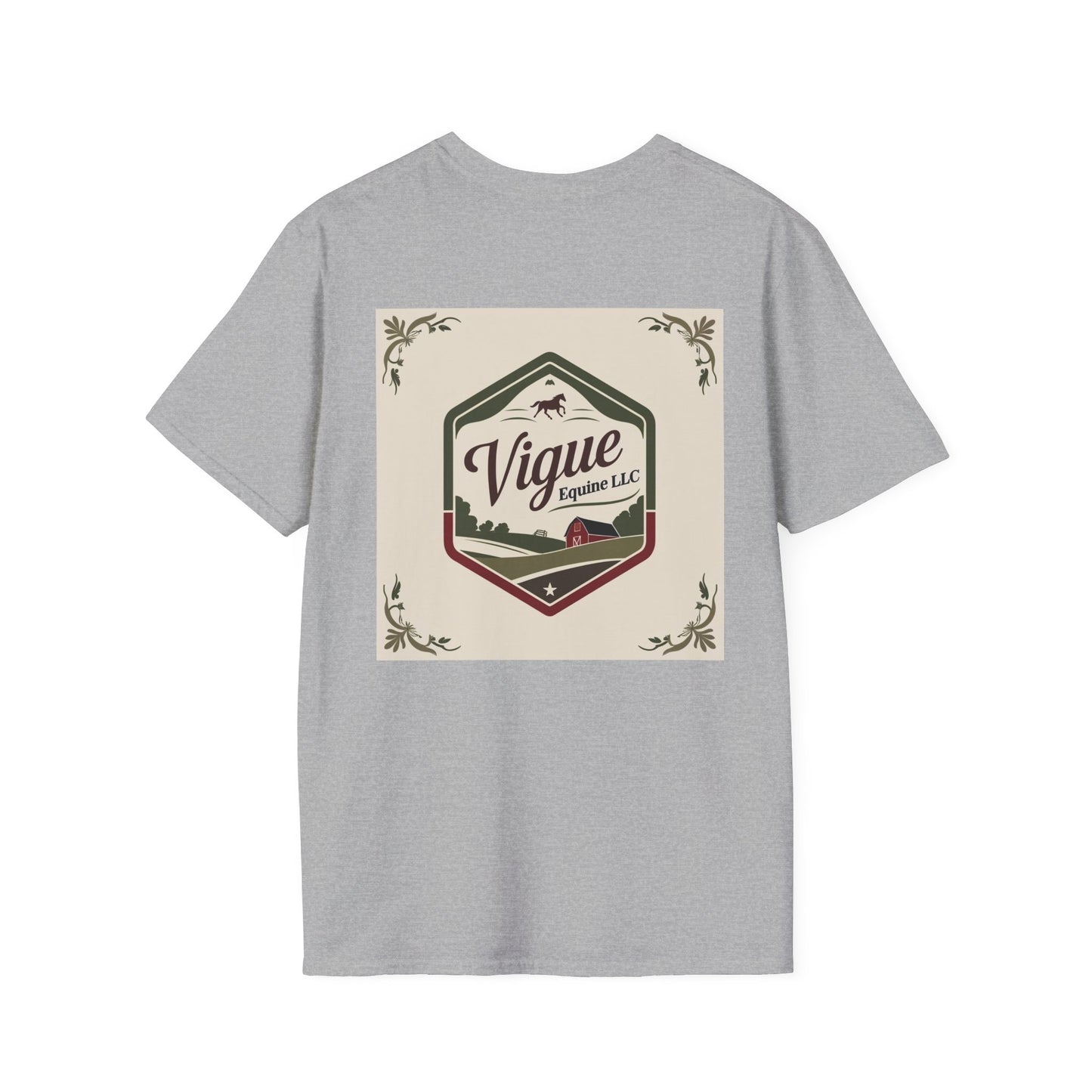 Vintage Vigue Equine Unisex T-Shirt - Countryside Runners Merch