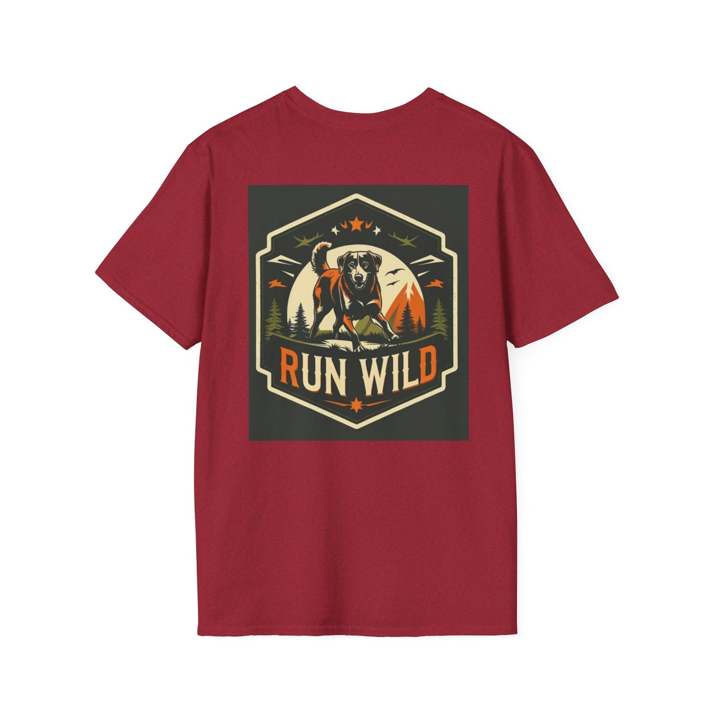 Wild Spirit Unisex T-Shirt - Perfect for Outdoor Lovers, Animal Enthusiasts, Gifts for Nature Lovers, Run Wild Tee, Adventure Apparel