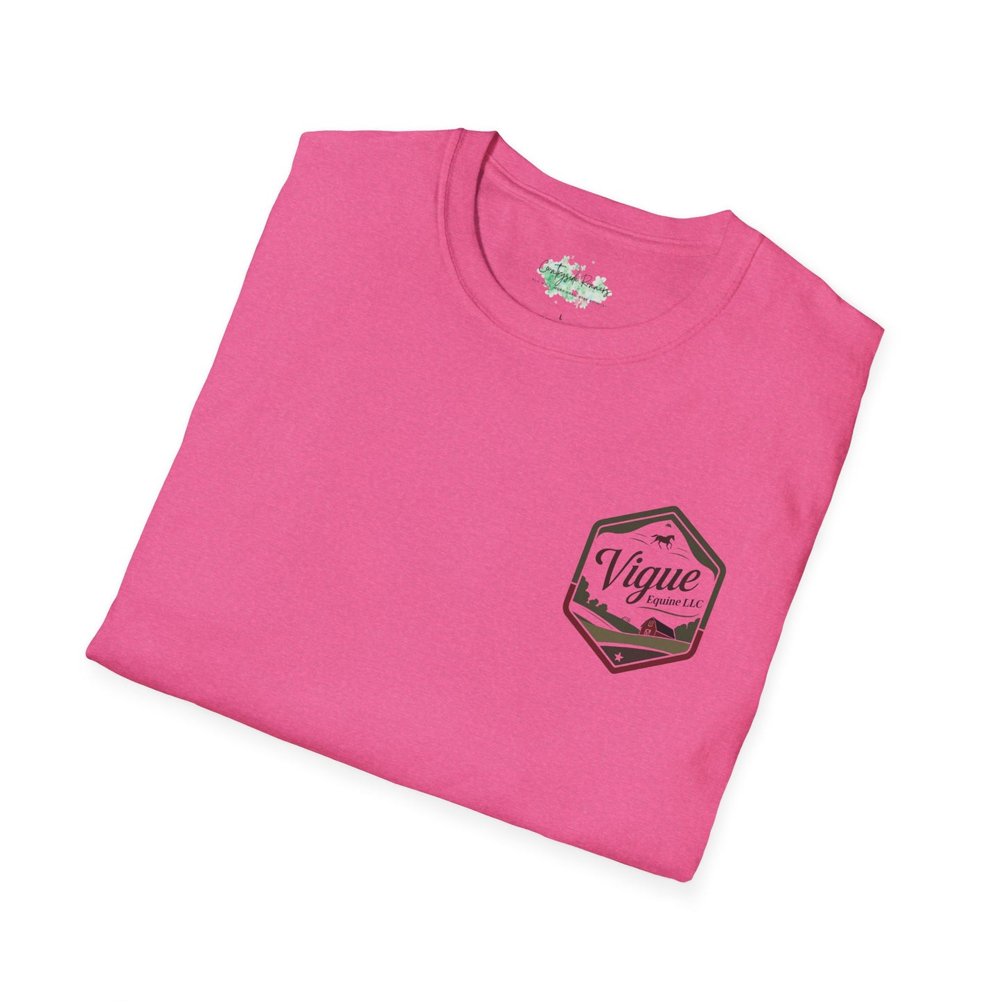 Vintage Vigue Equine Unisex T-Shirt - Countryside Runners Merch