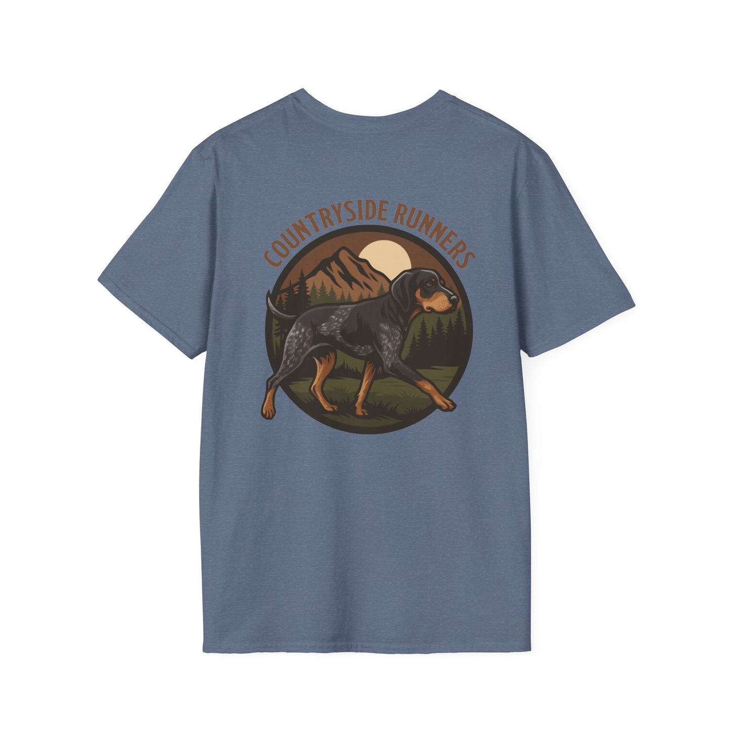 Bluetick Coonhound Hunting Design