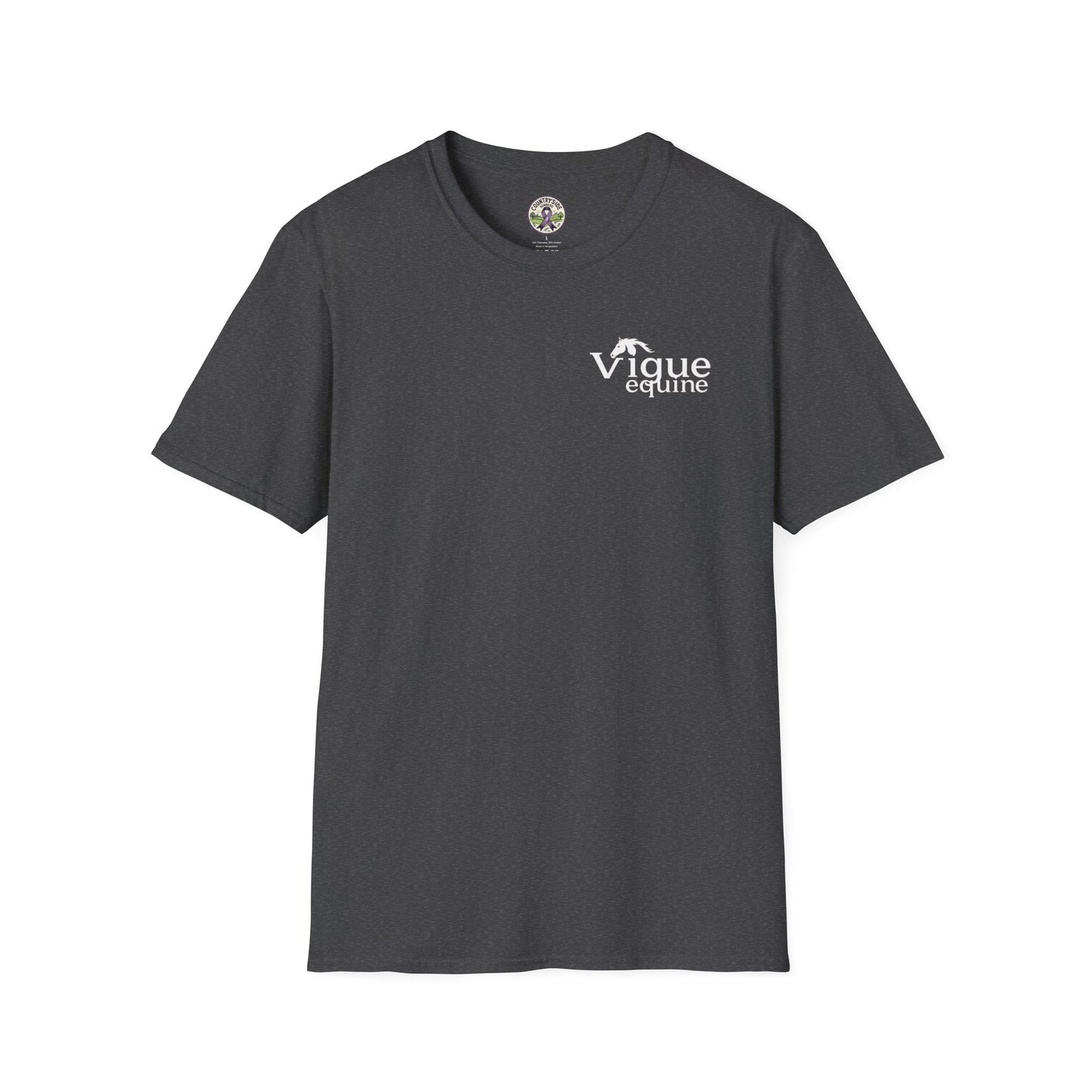 Vigue Equine LLC Merch for Countryside Runners- soft style t-shirt