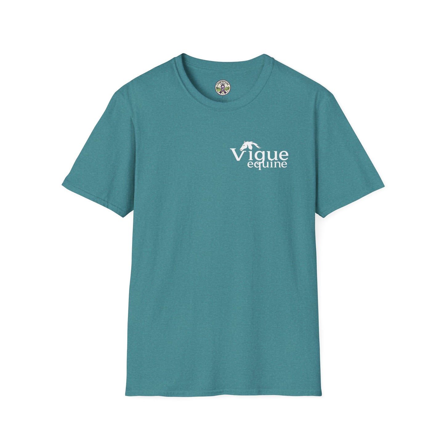 Vigue Equine LLC Merch for Countryside Runners- soft style t-shirt