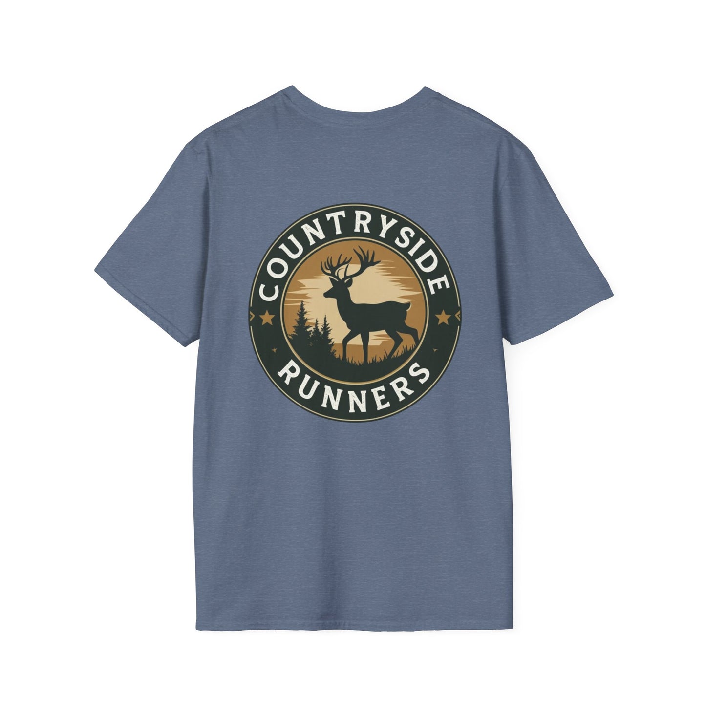 Countryside Runners Unisex T-Shirt, Nature Tee, Outdoor Gear, Running Shirt, Wildlife Lover Apparel, Gift for Runners