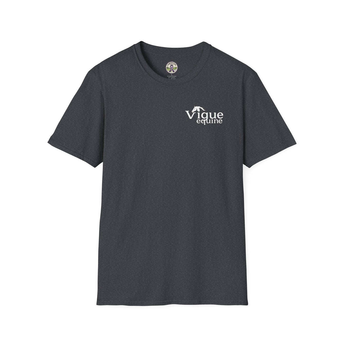 Vigue Equine LLC Merch for Countryside Runners- soft style t-shirt