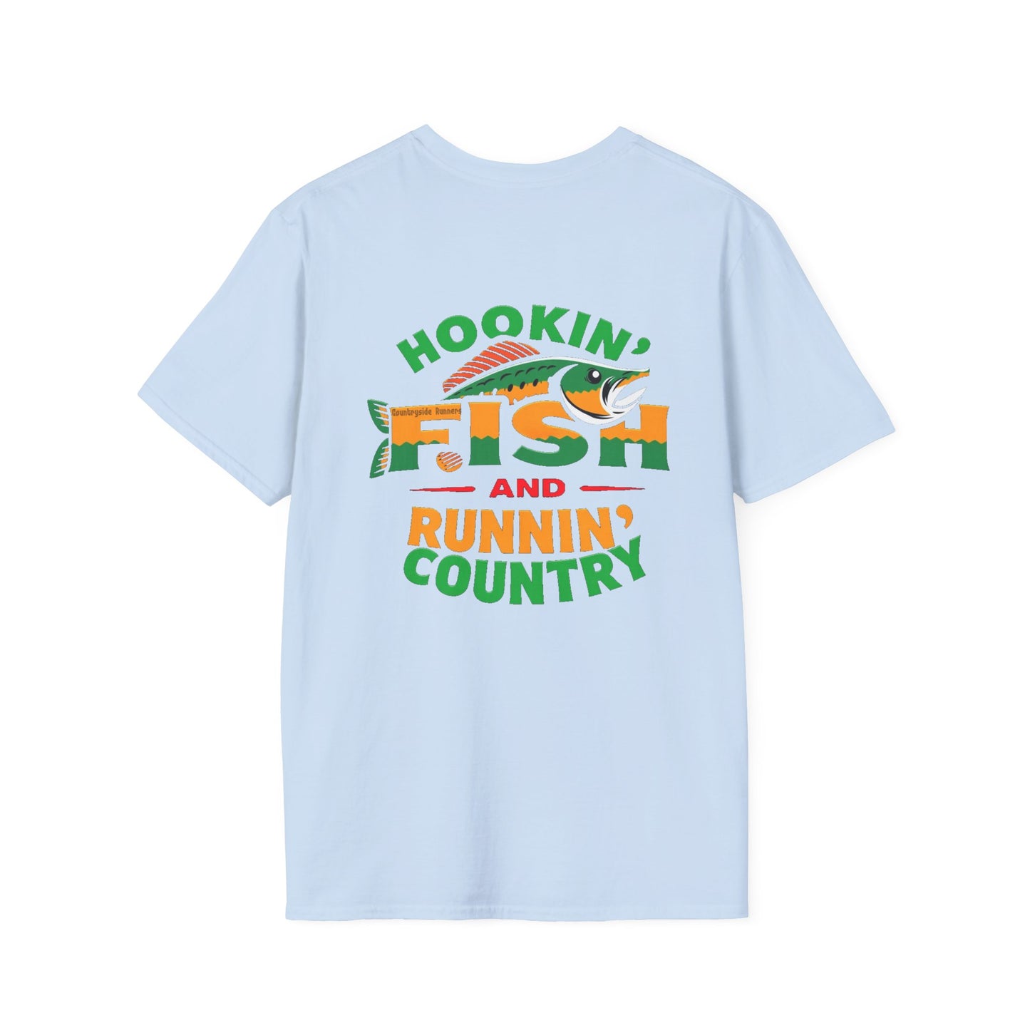 Countryside Fishing T-Shirt - rods and country